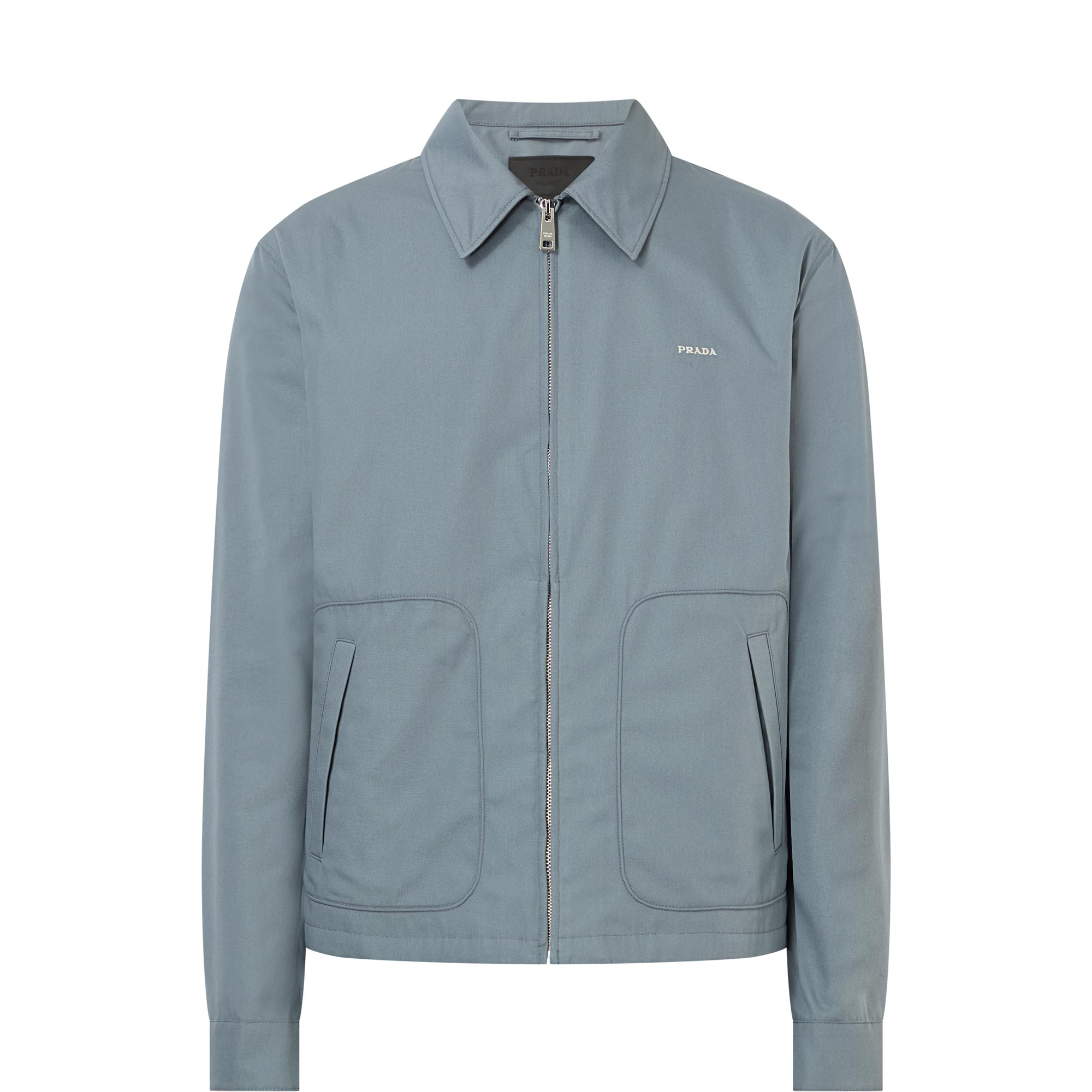 Logo Zip-Through Overshirt