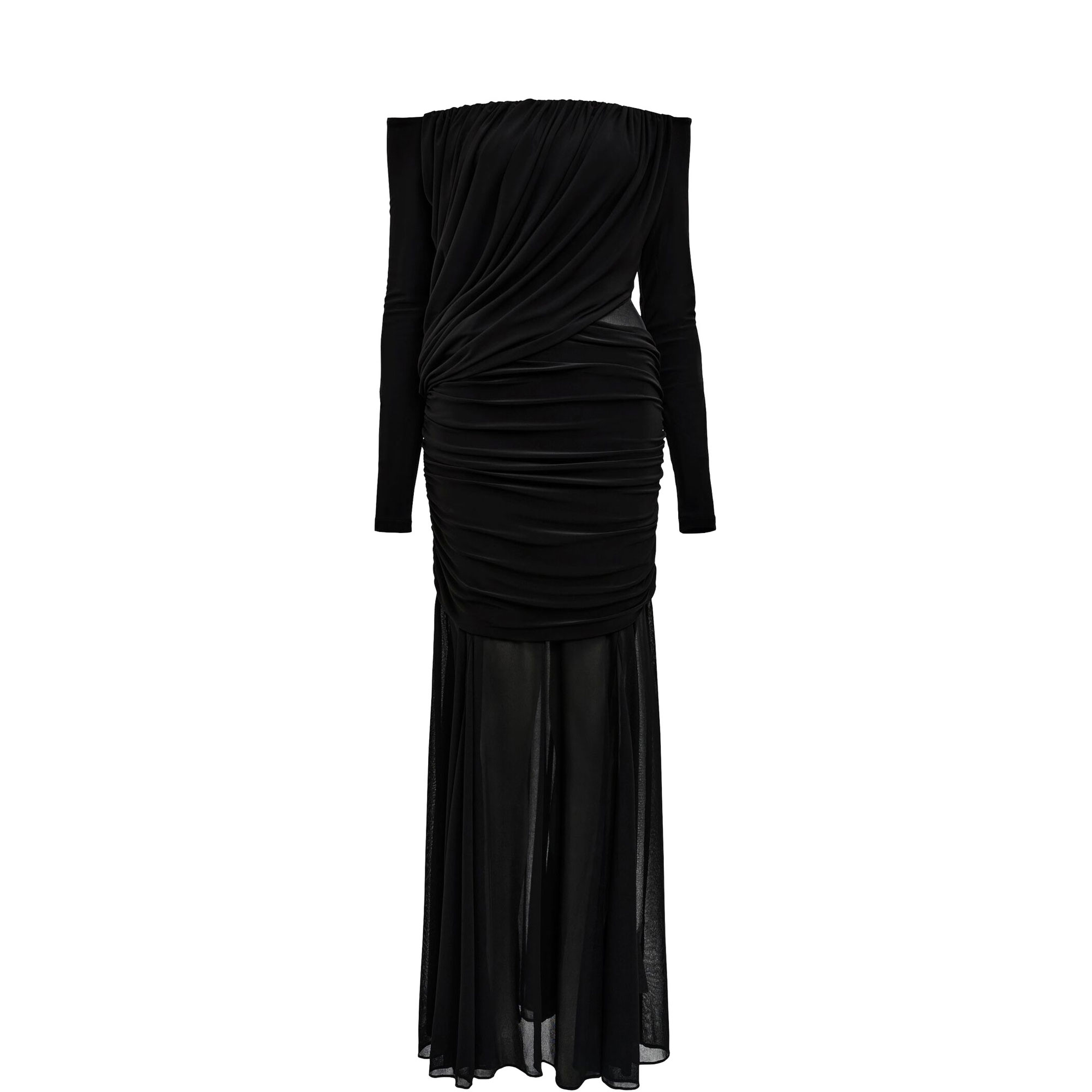 Belinda Draped Off The Shoulder Dress