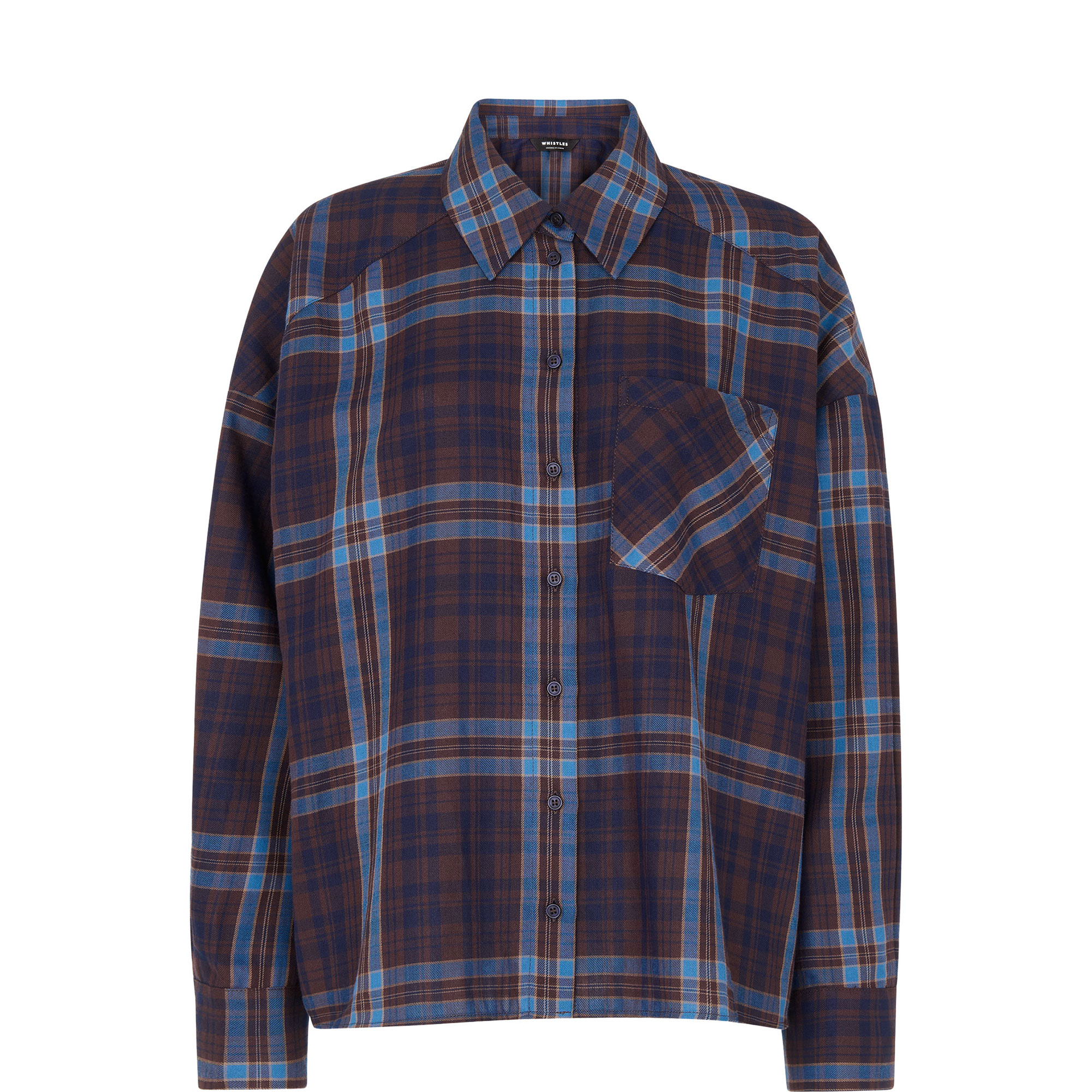 Checked Brushed Shirt