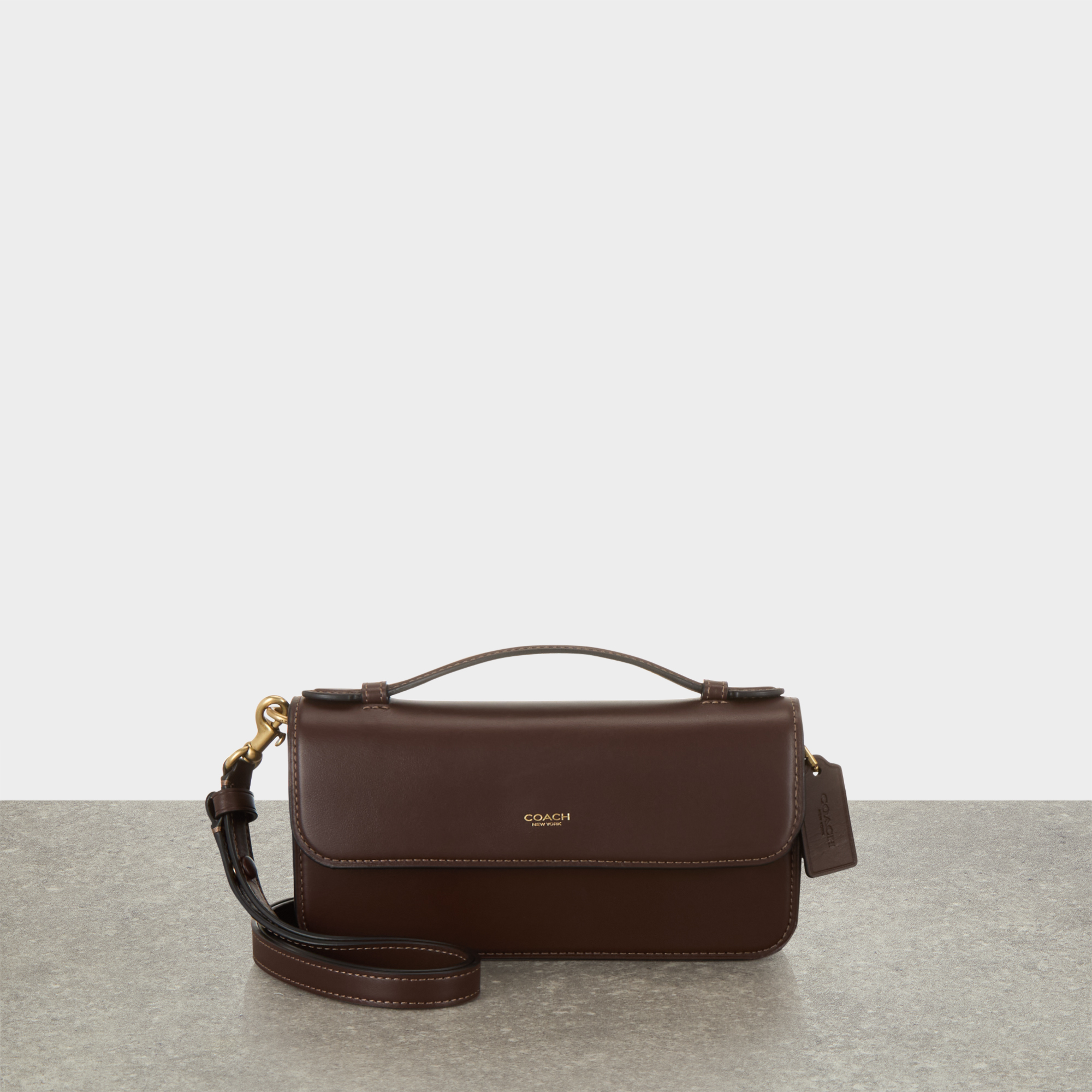 Elora Logo Top Handle Crossbody Bag