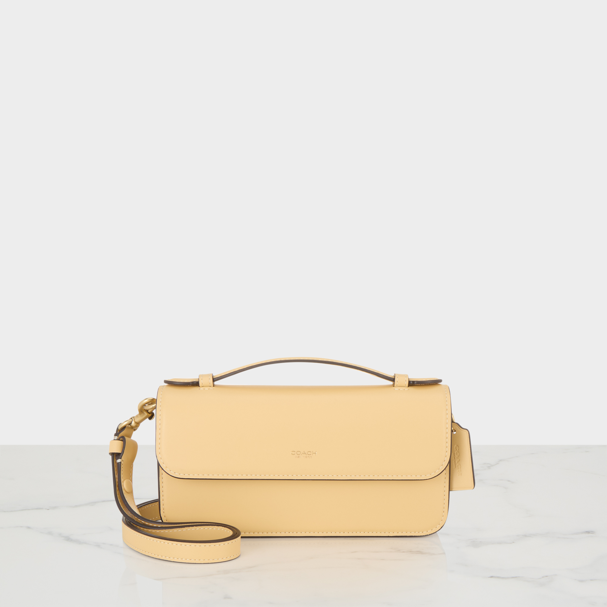 Elora Logo Top Handle Crossbody Bag