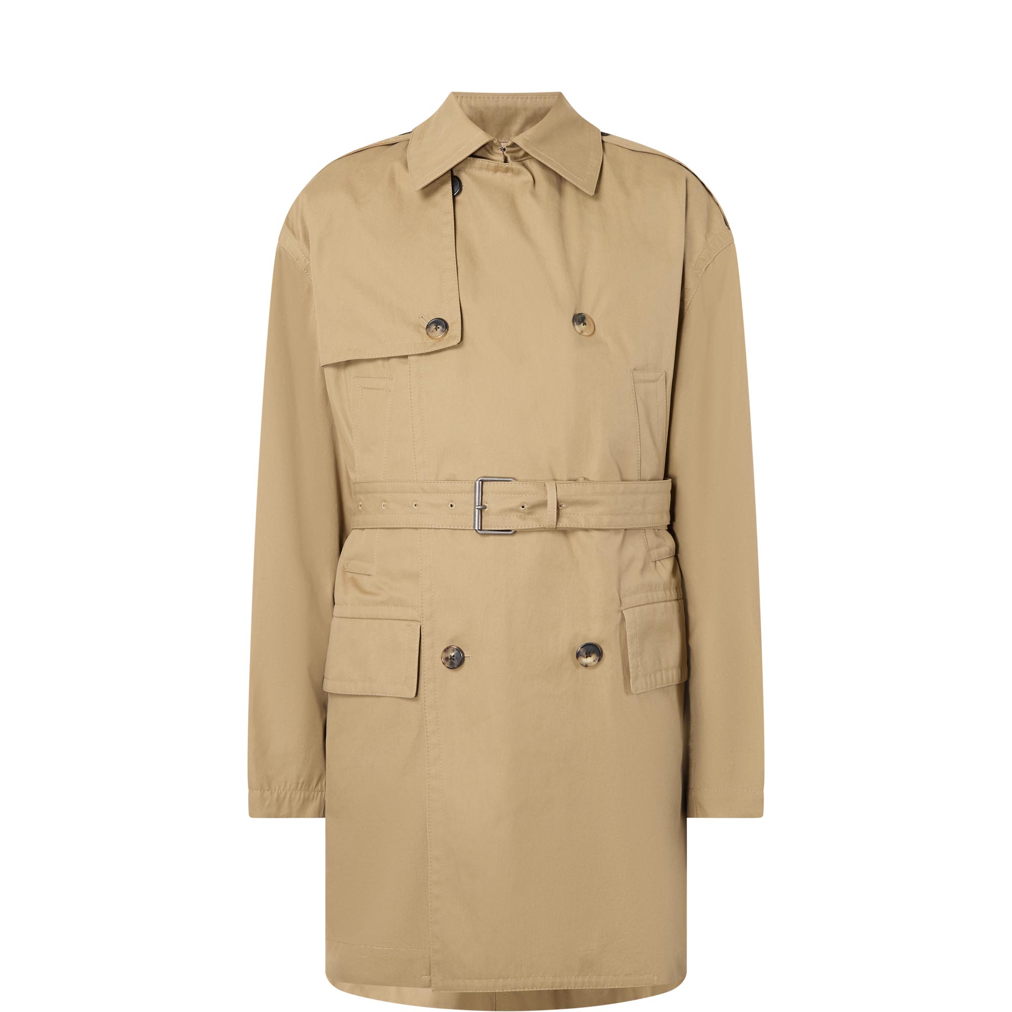 Double-Breasted Trench Coat