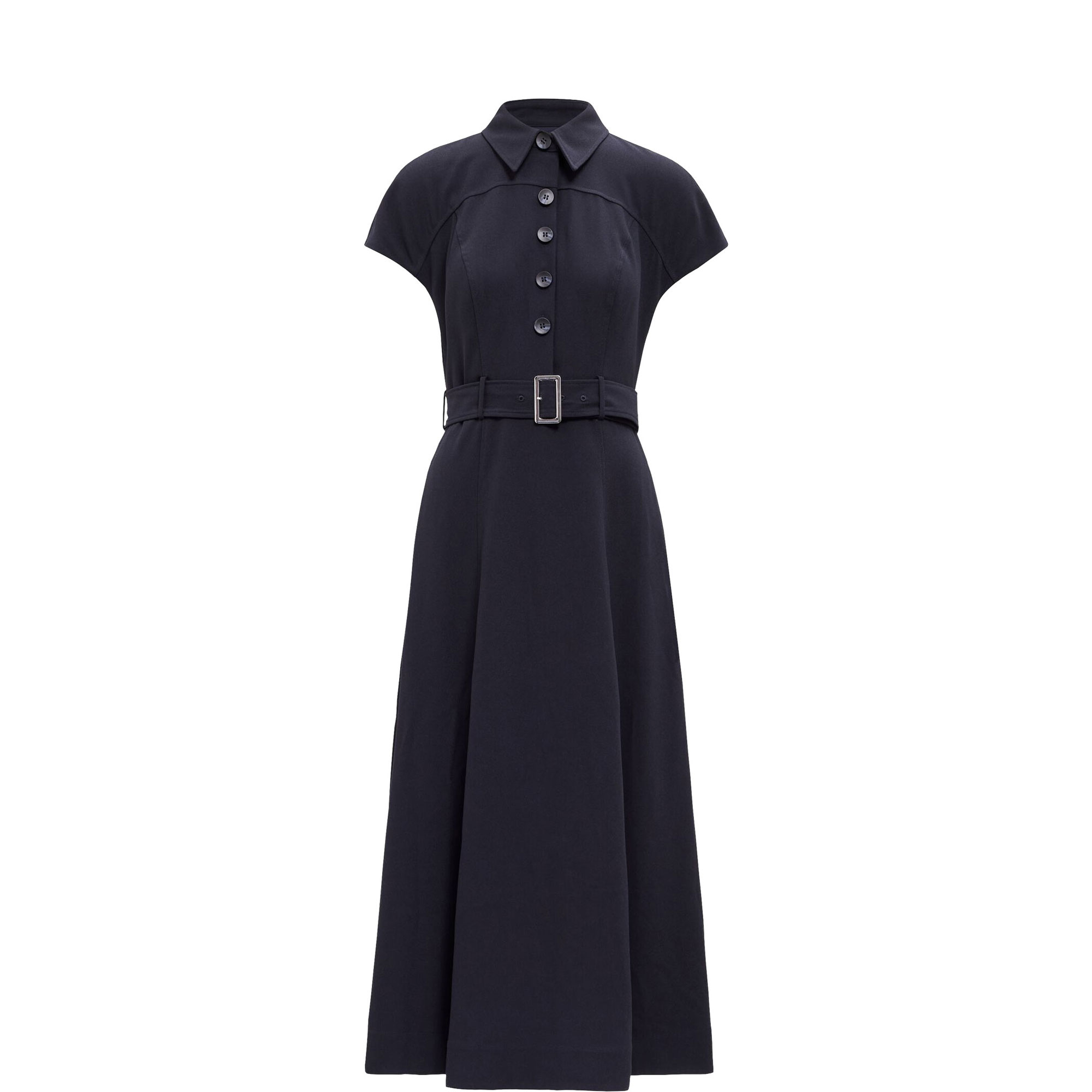 Elora Crepe Shirt Dress