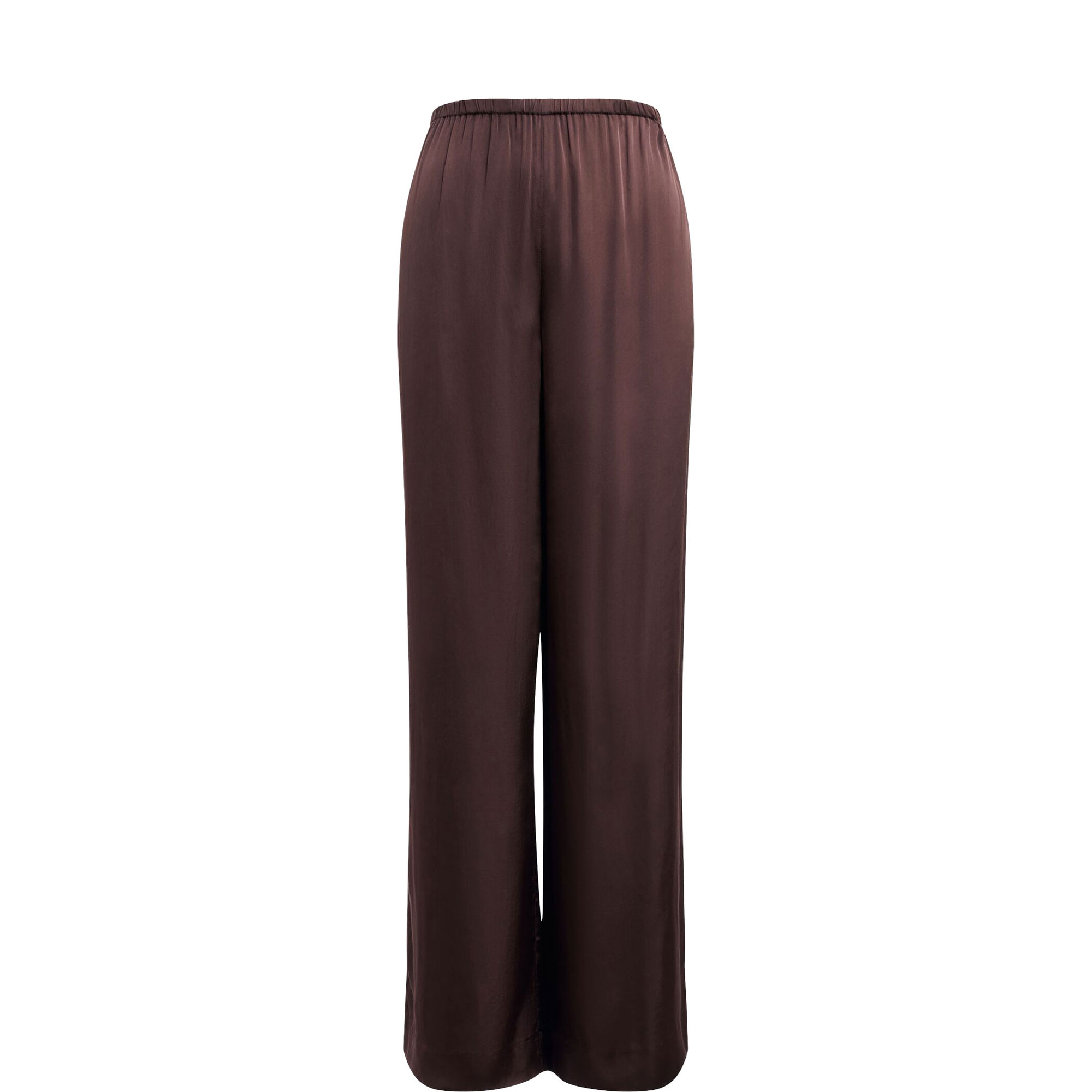 Maude Satin Wide Leg Trousers