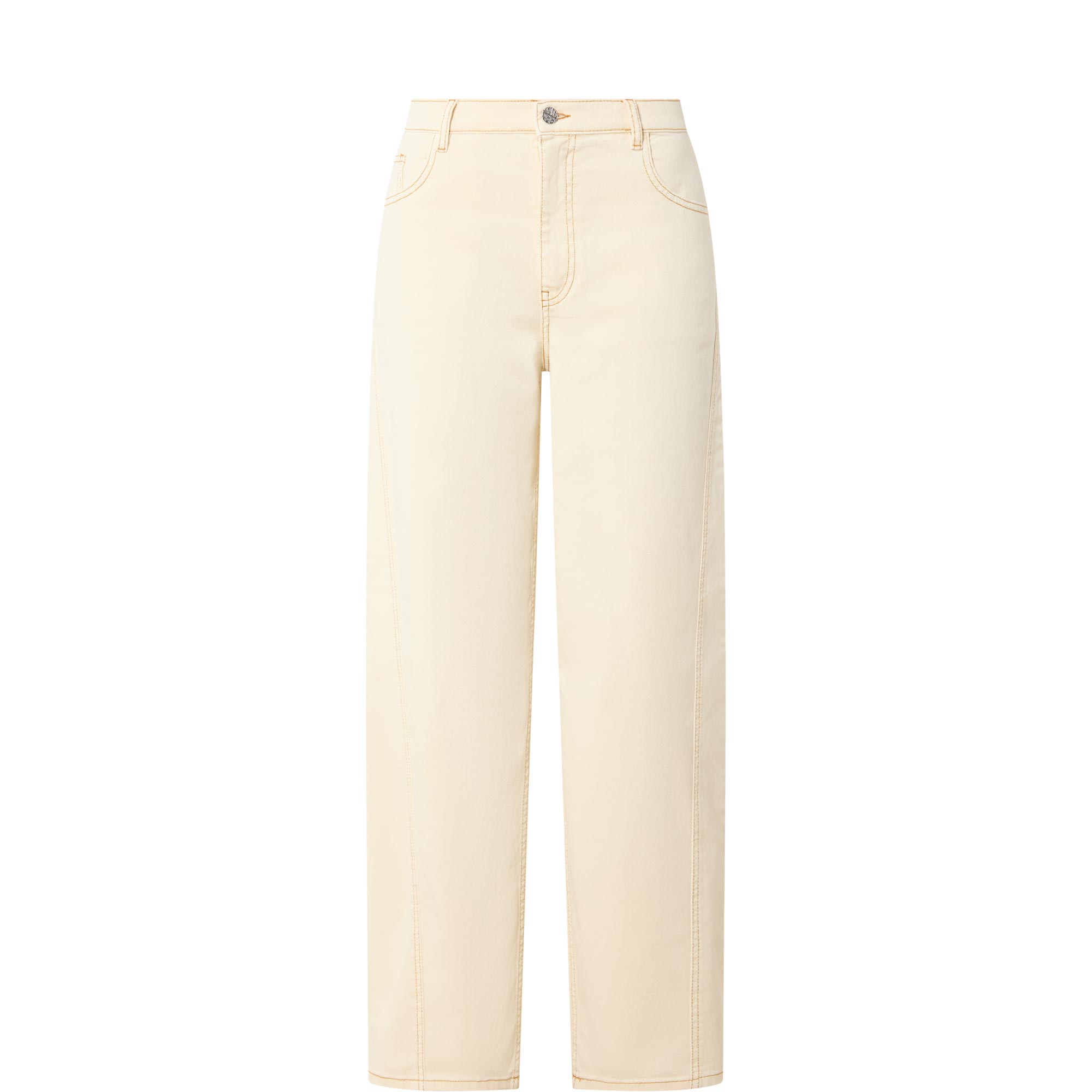 Niaka High-Rise Barrel Leg Jeans