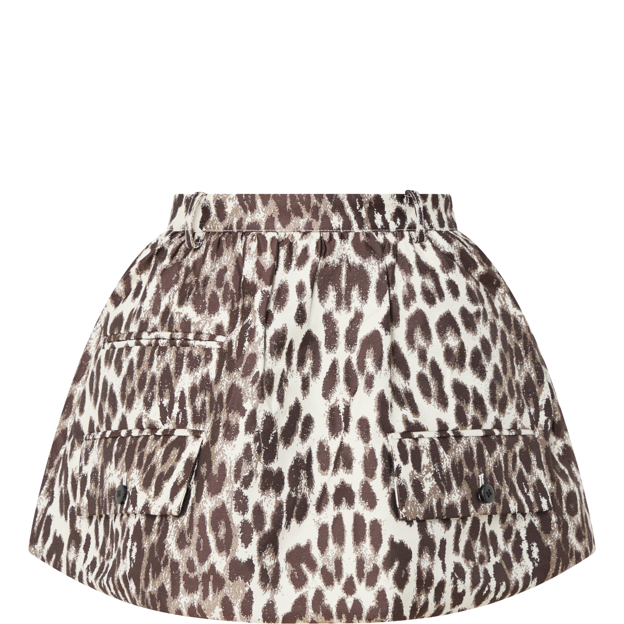 Samaya Leopard Mini Skirt