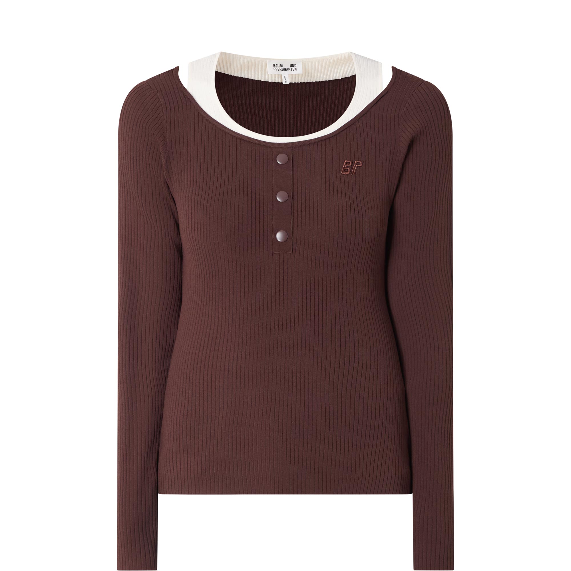 Clary Logo Henley Top