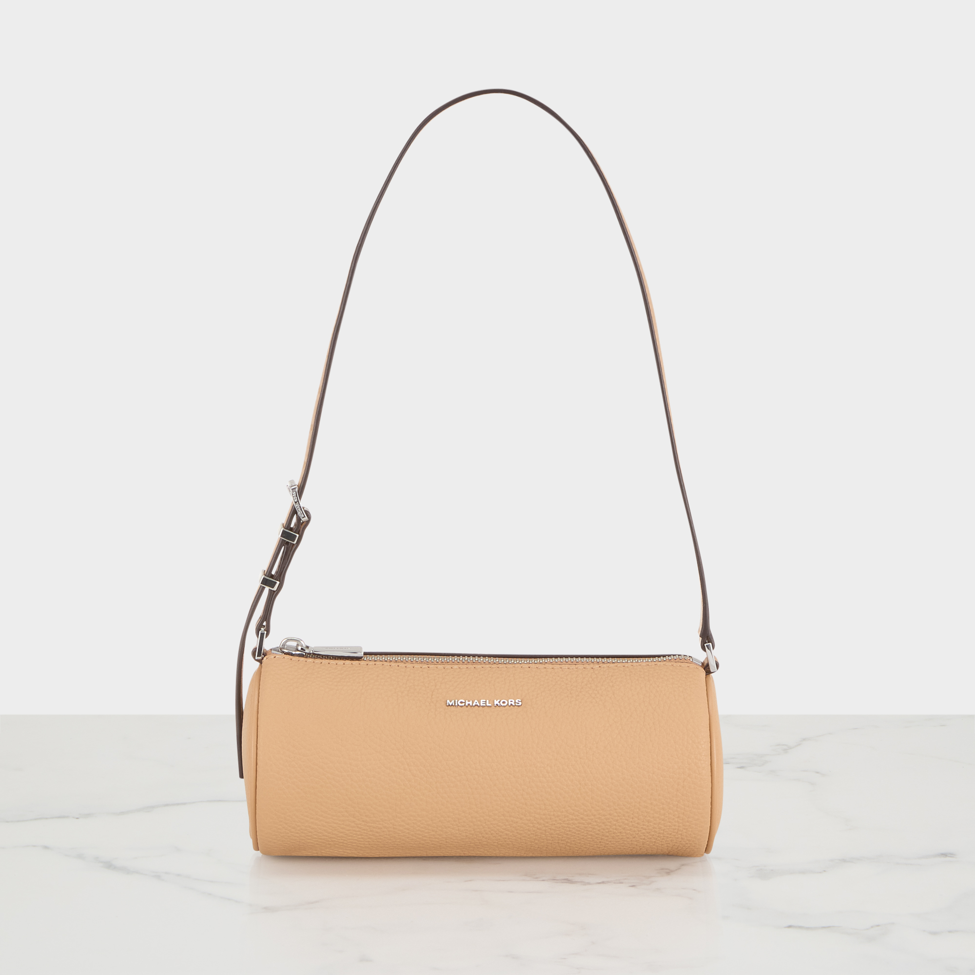 Izzy Small Pebbled Leather Barrel Pochette