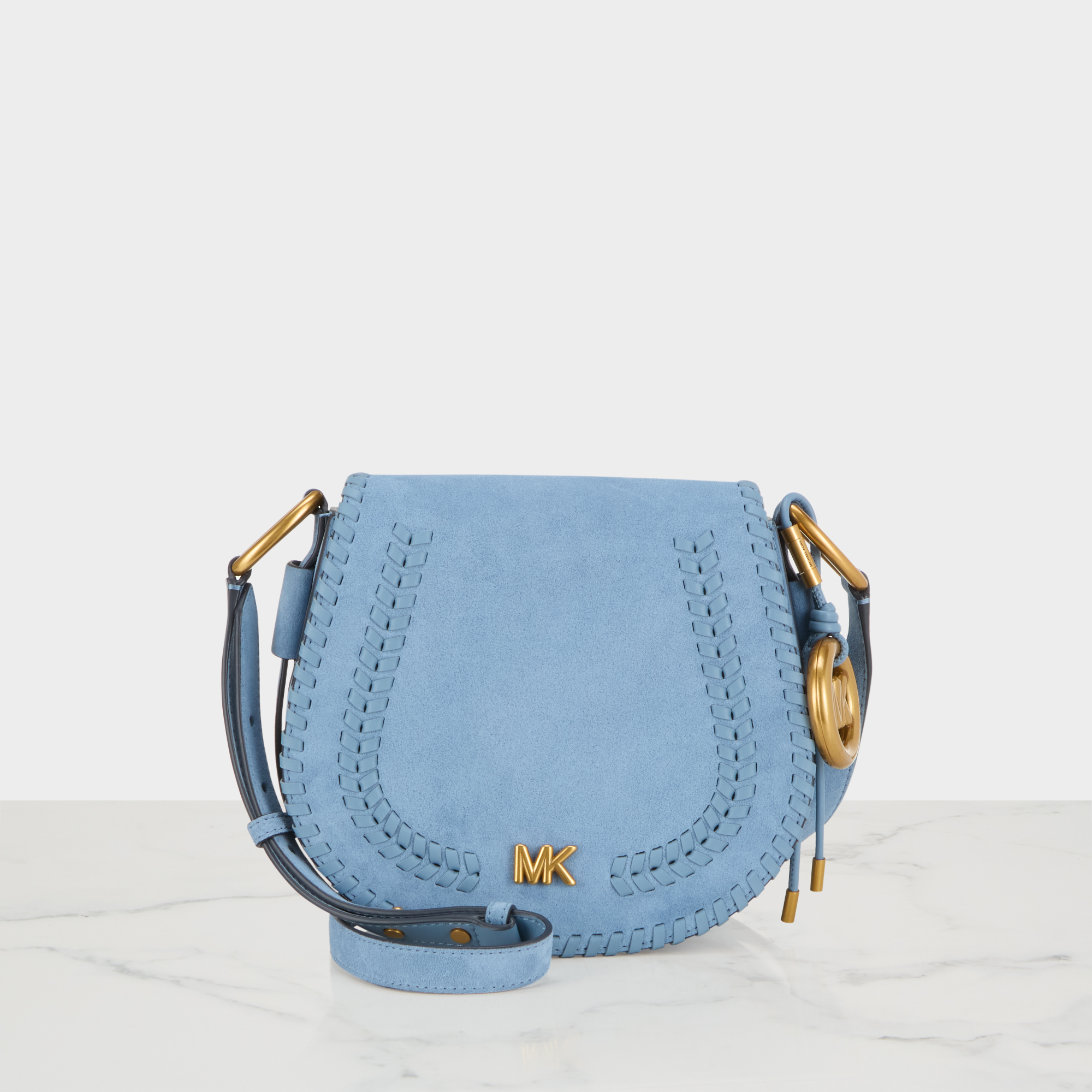 Josie Flap Suede Crossbody Bag