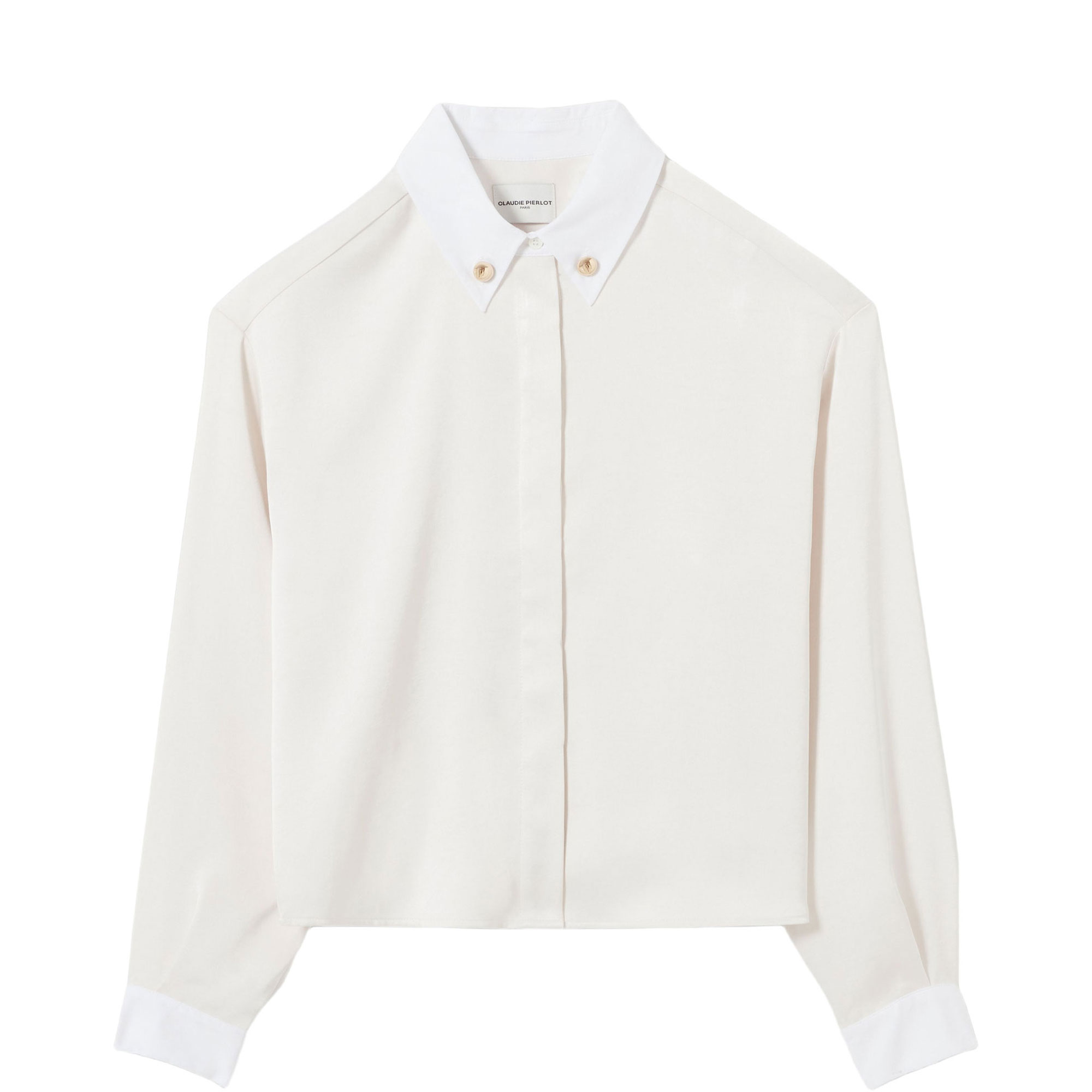 Embellished Collar Shirt