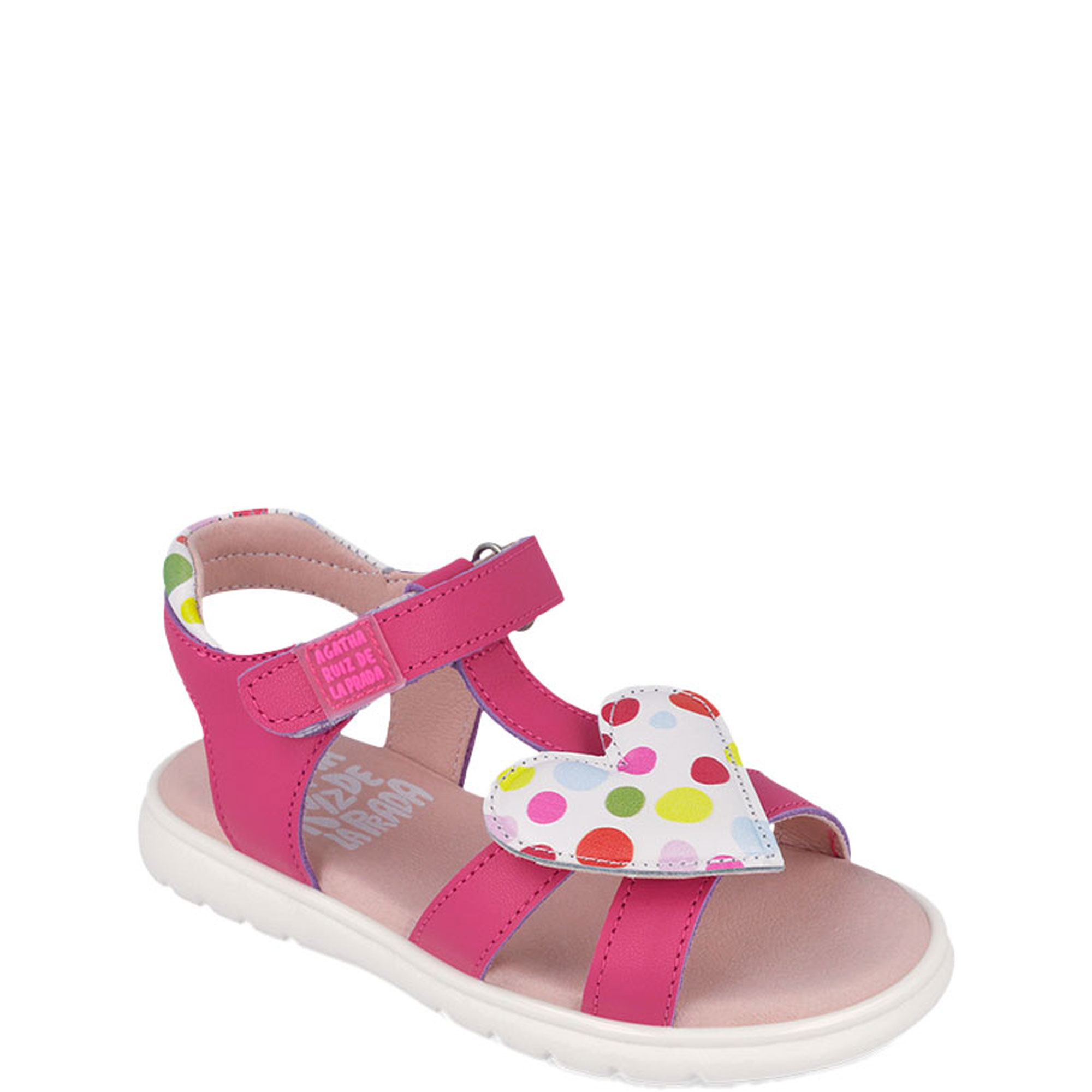 Heart T-Bar Sandals