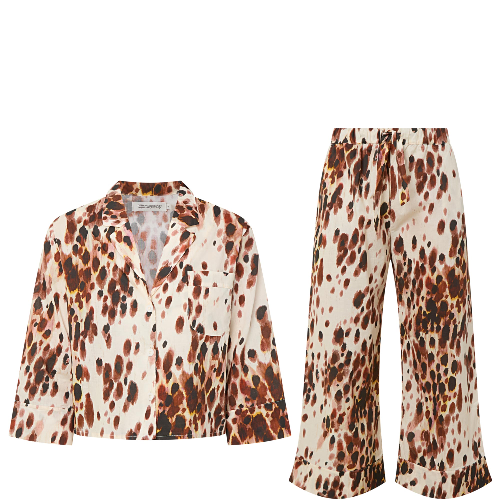 Leopard Print Pyjama Set