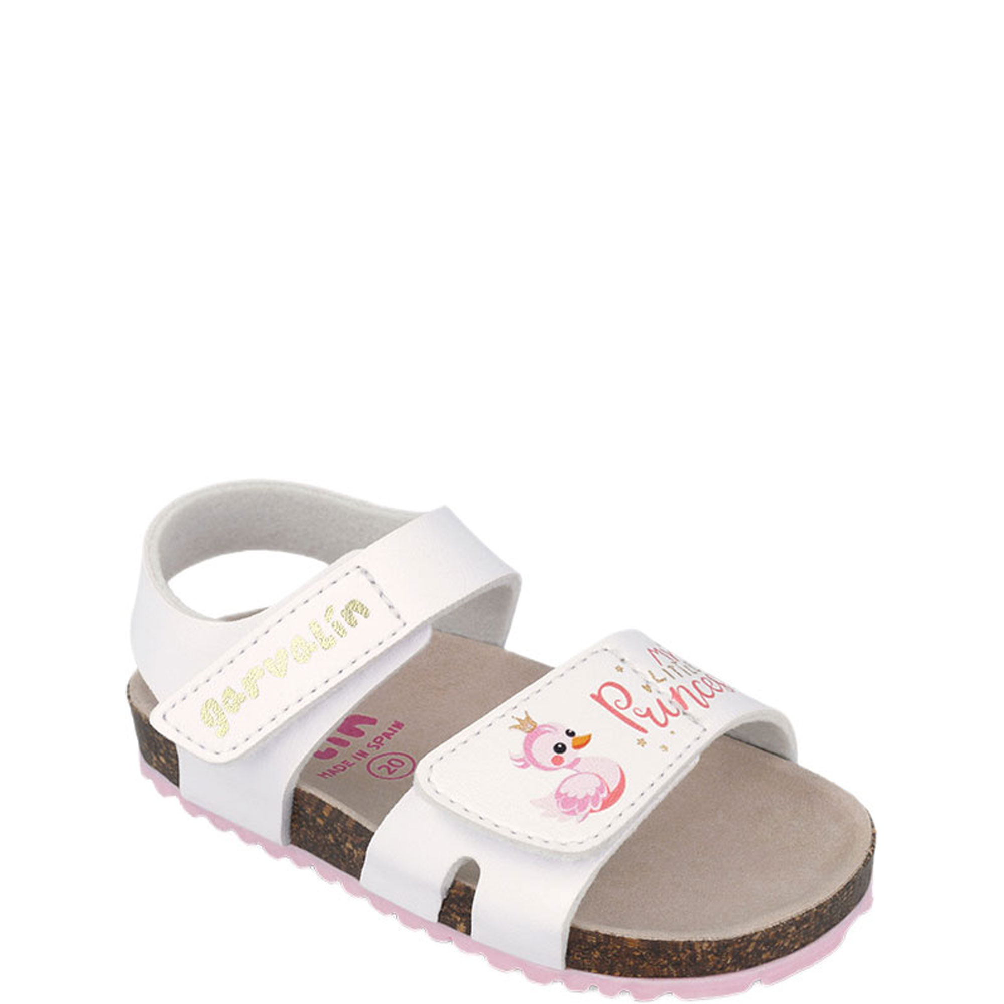 Princesa Printed Flat Sandals