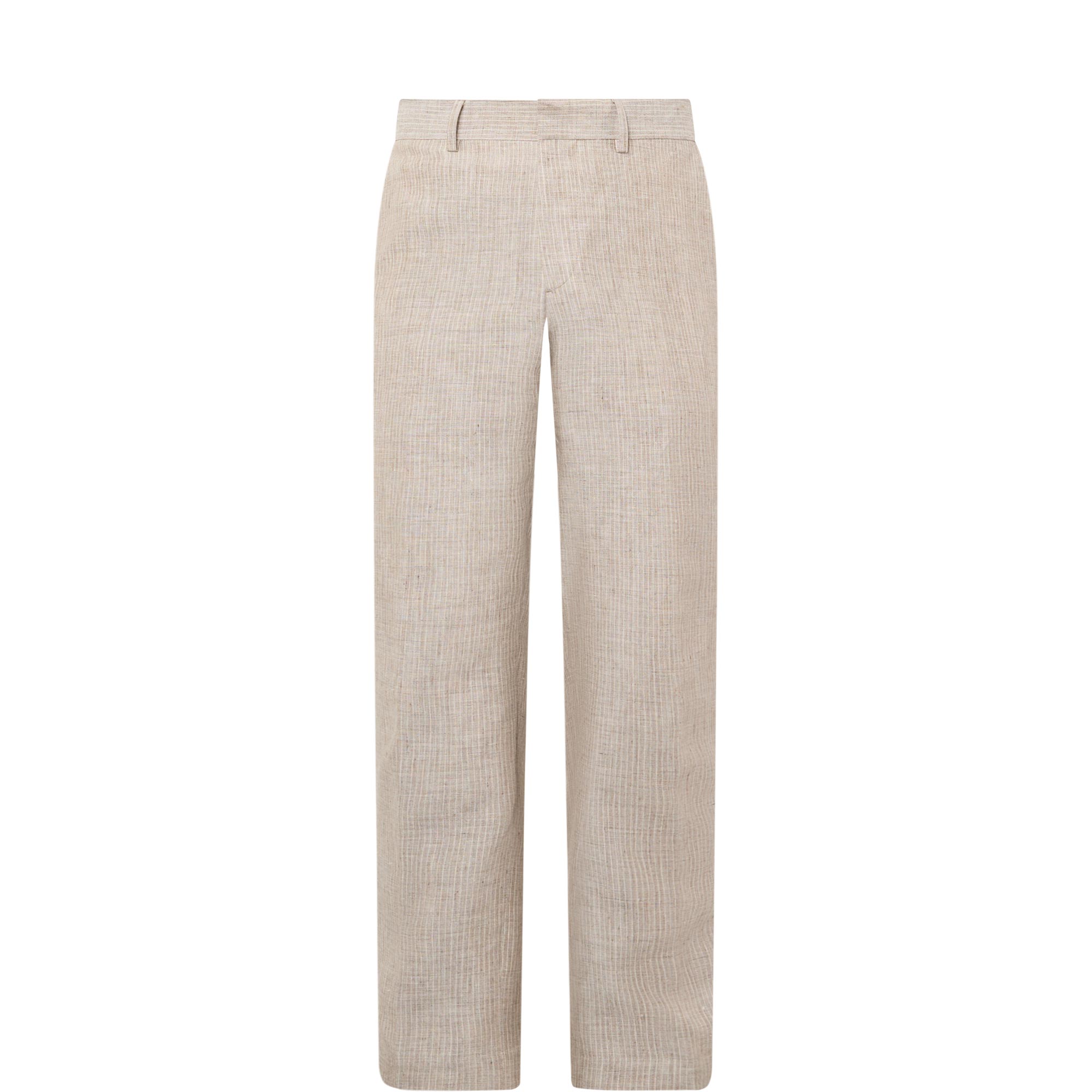 Alp Striped Linen Slim Tapered Trousers