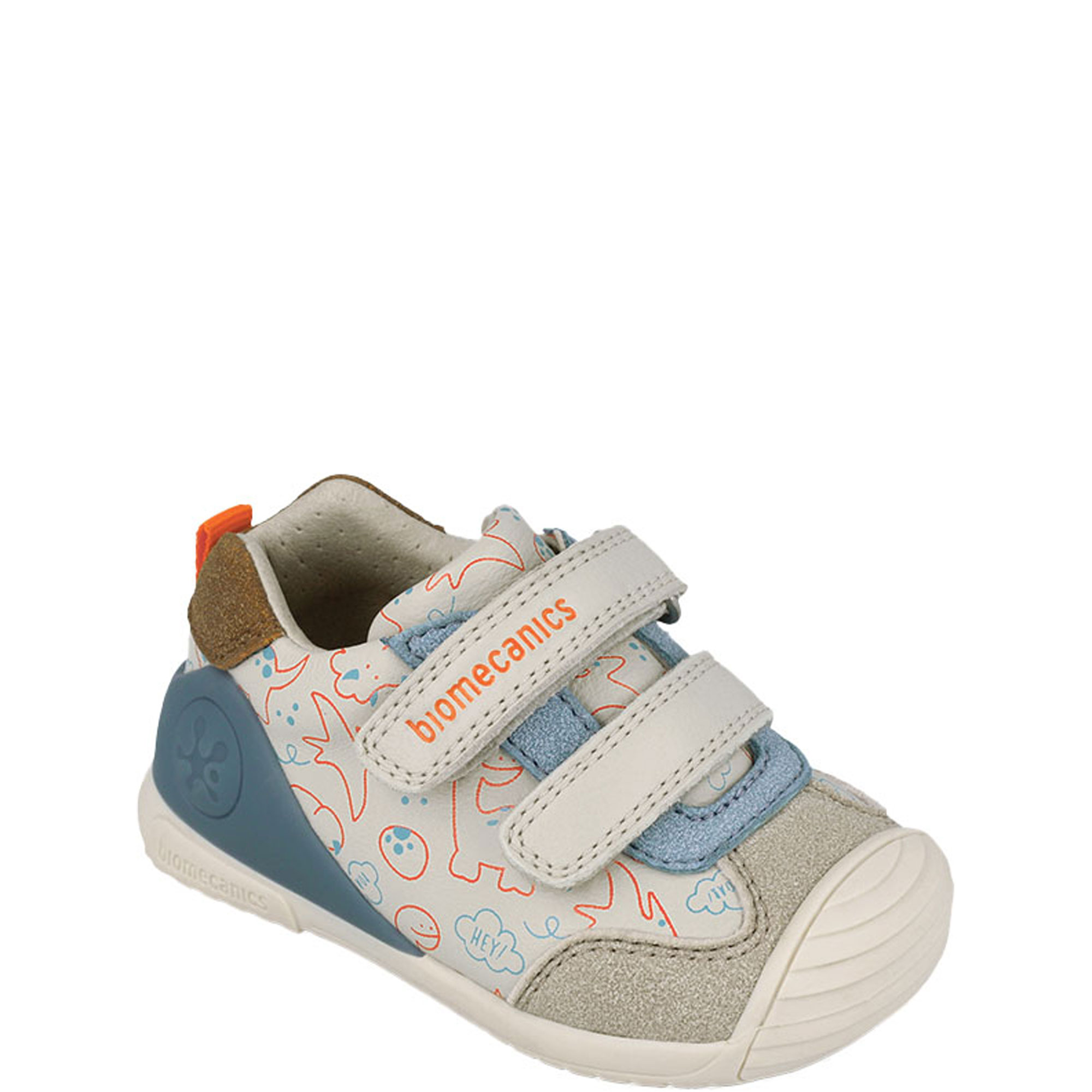 Printed Dual Strap Trainers