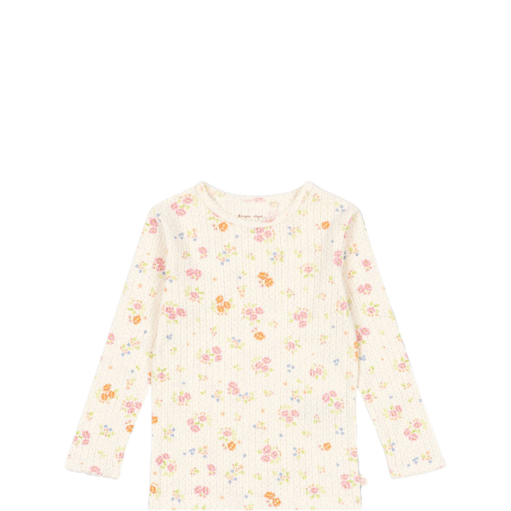 Minnie Floral Long-Sleeved Top