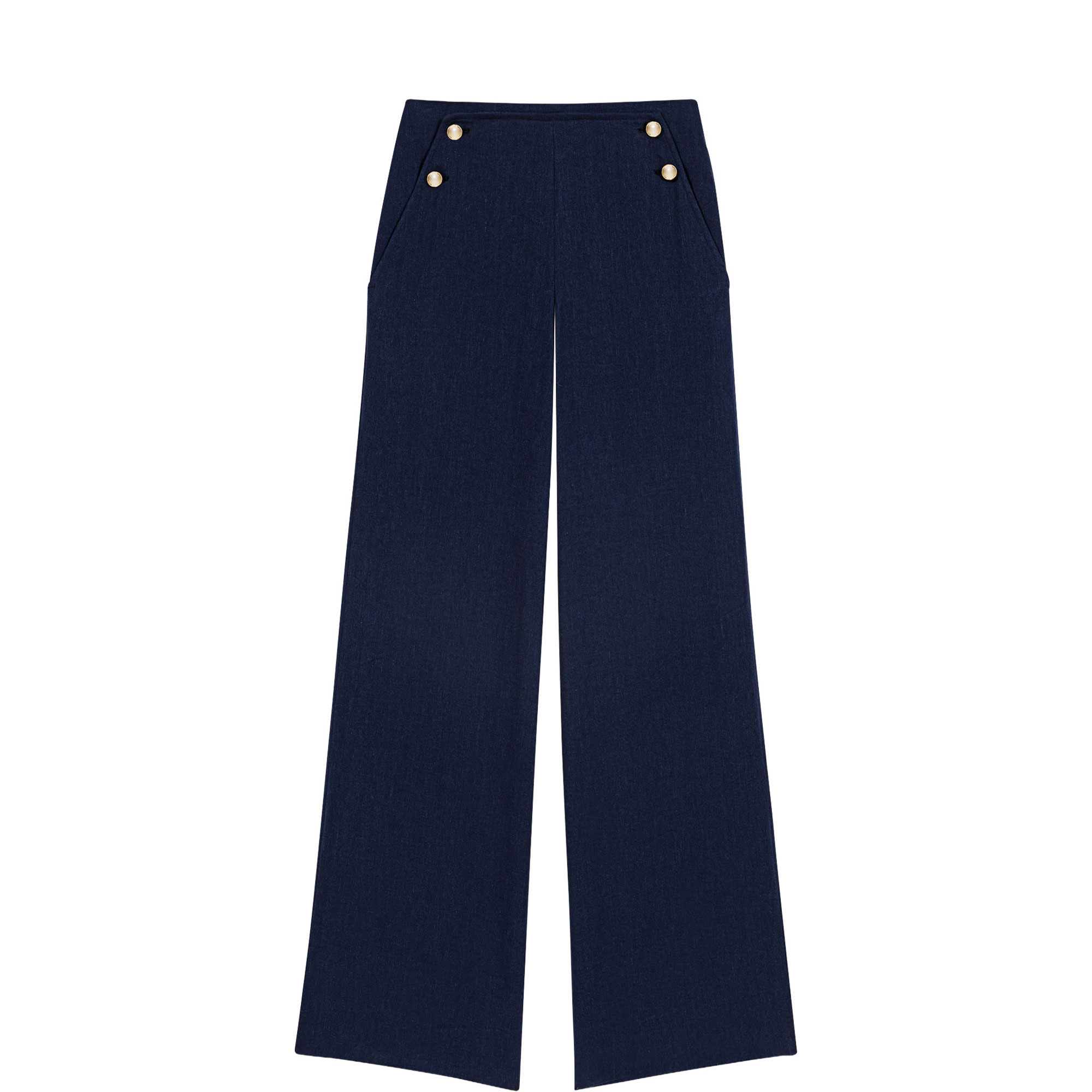 Bridge Sailor High-Rise Wide Leg Trousers