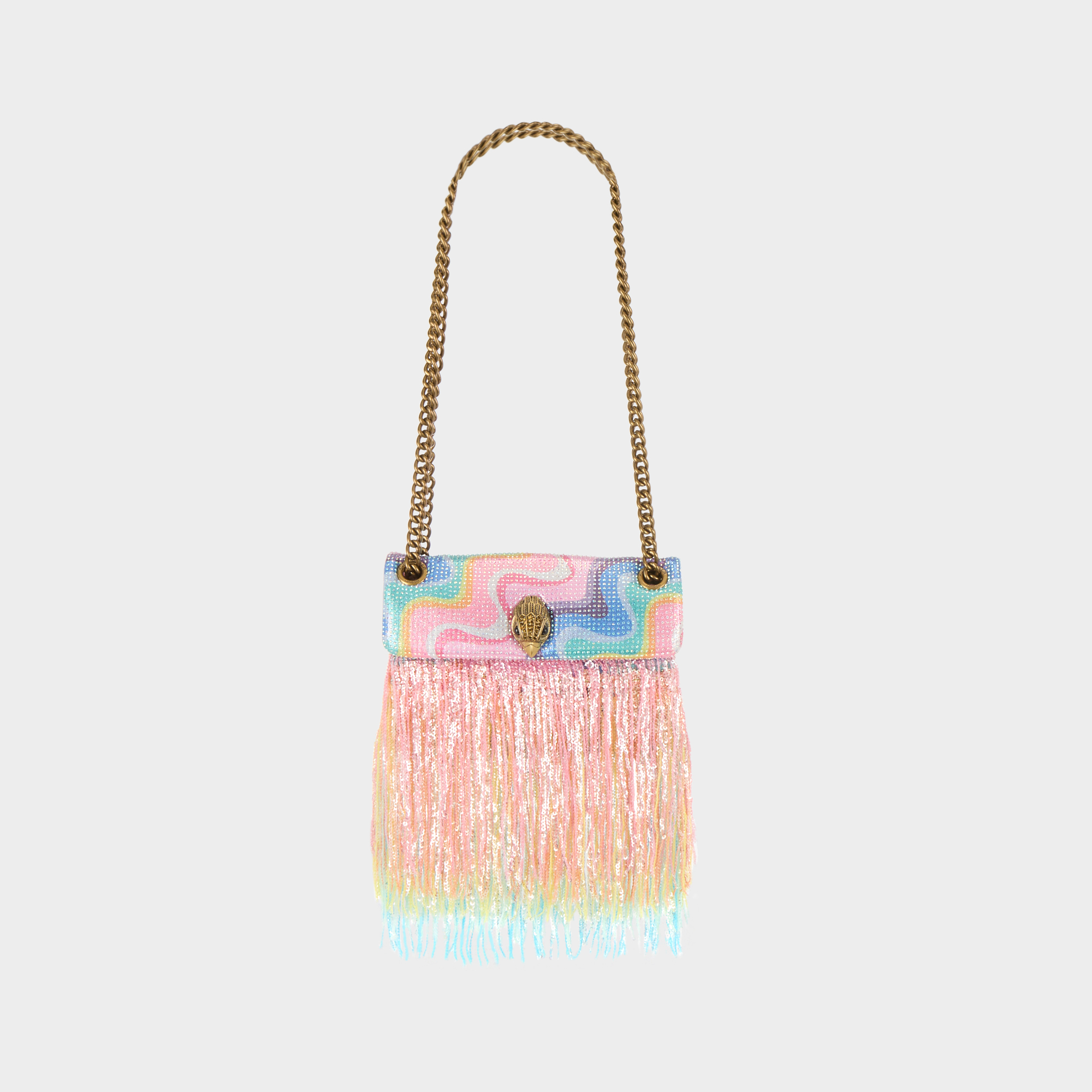 Fringed Kensington Mini Shoulder Bag