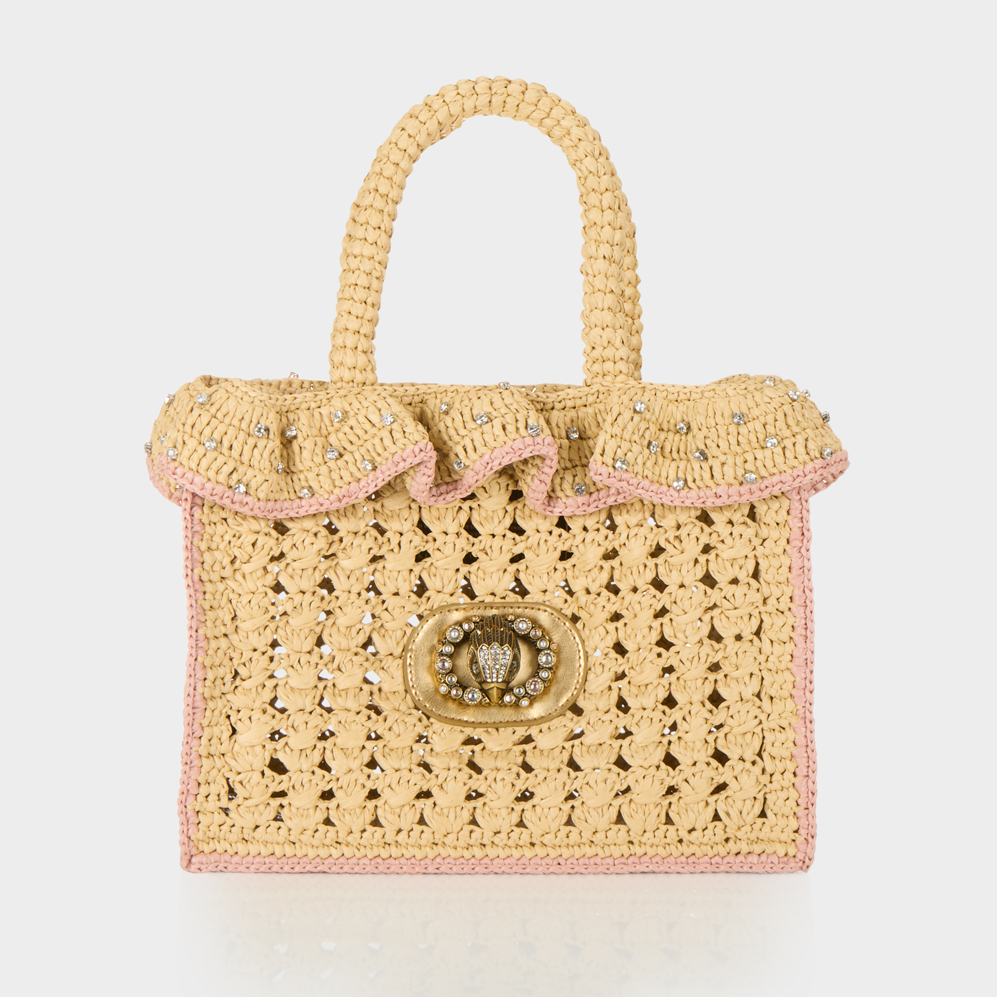 Chelsea Ruffle Tote Bag