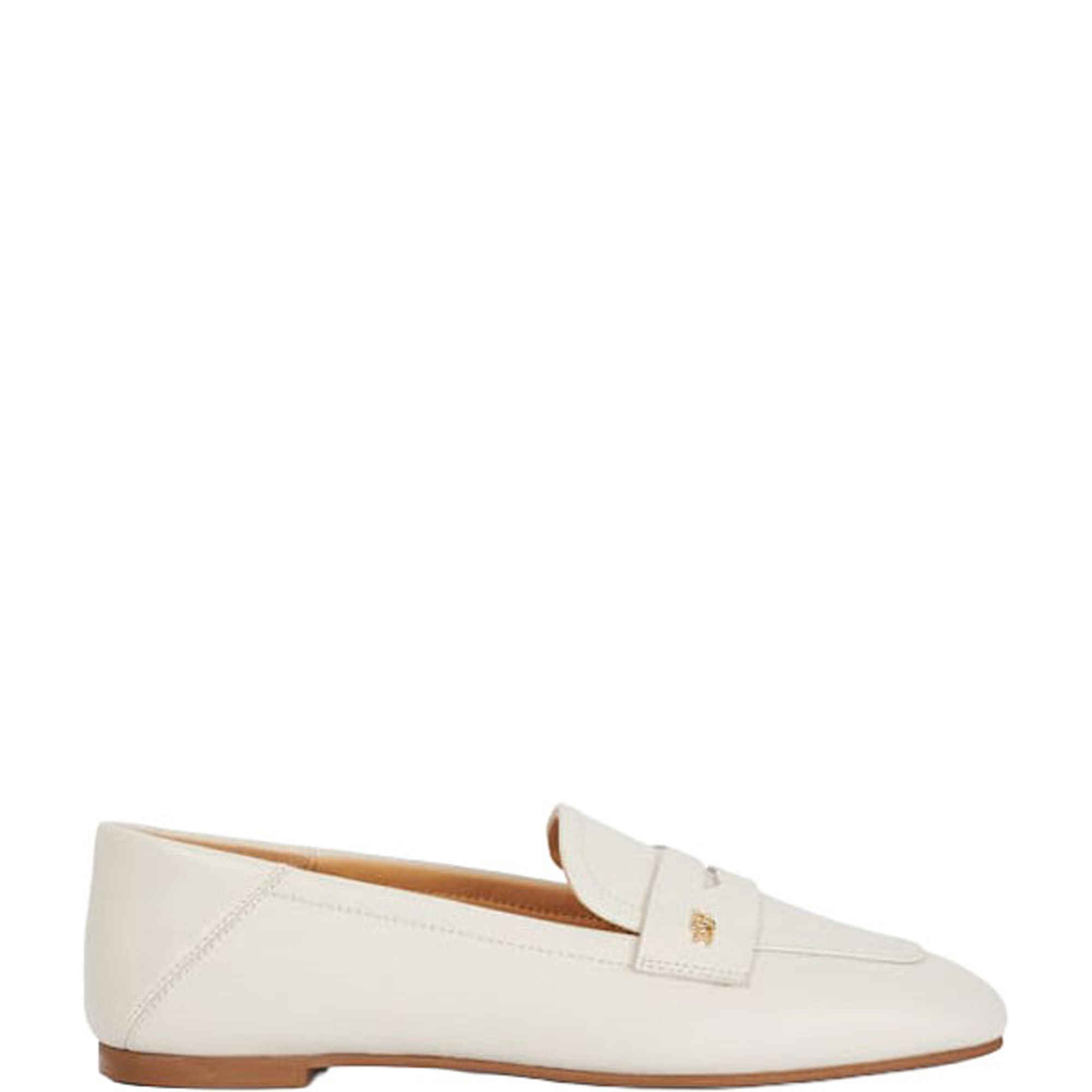 Glances Back Logo Penny Loafers