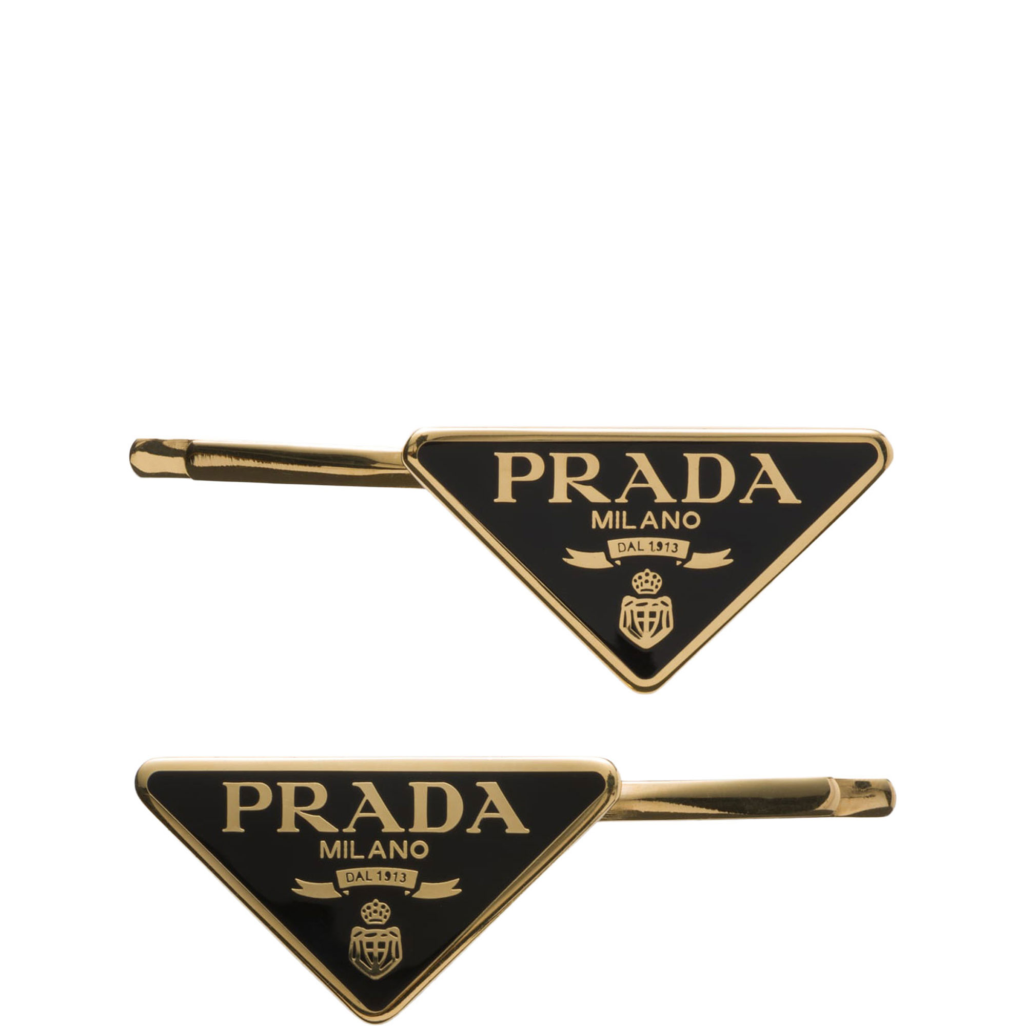 Triangle Logo Hair Pins