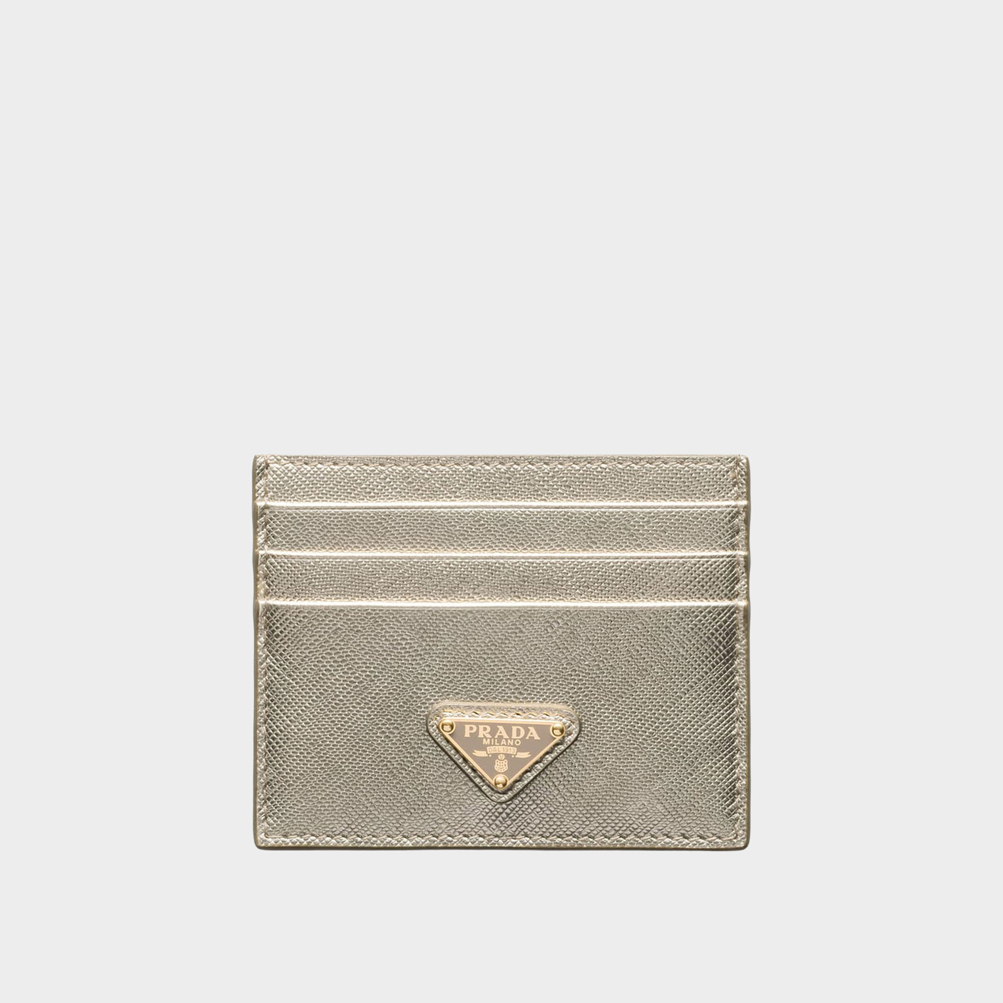 Saffiano Leather Card Holder