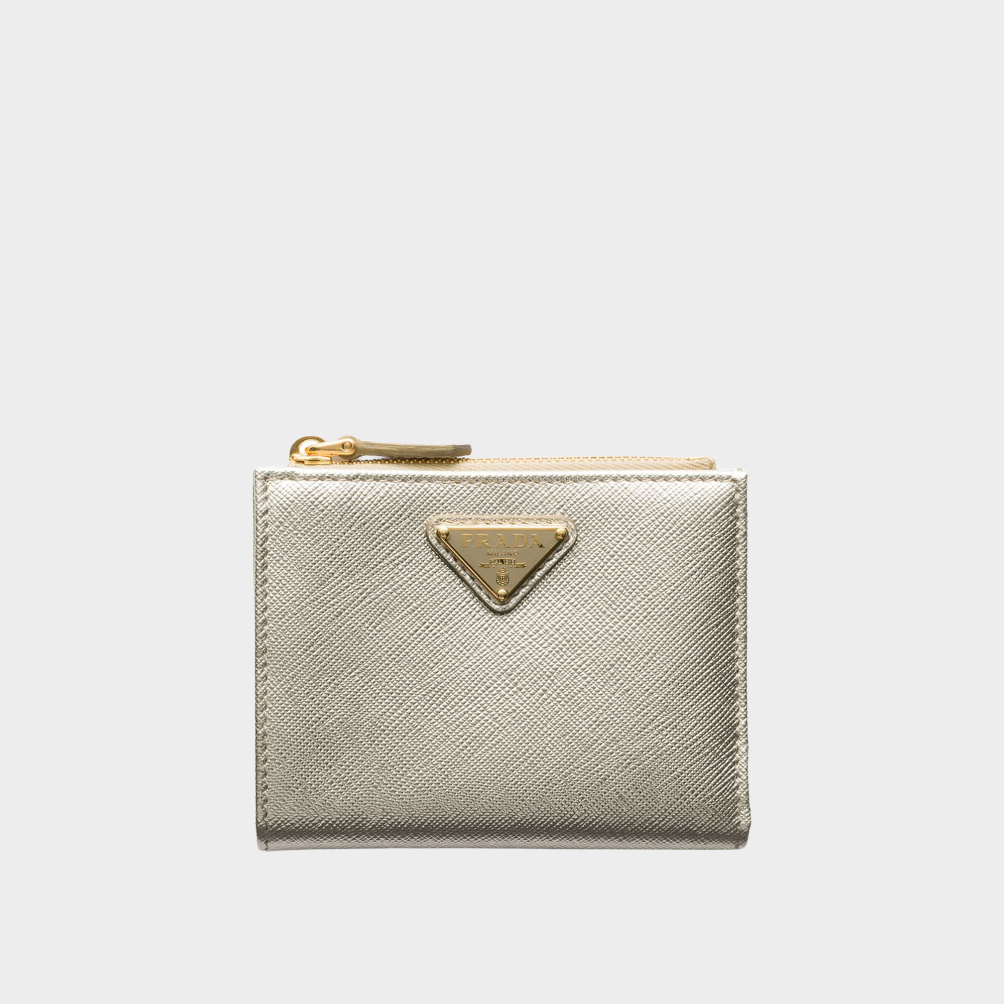 Saffiano Leather Small Wallet