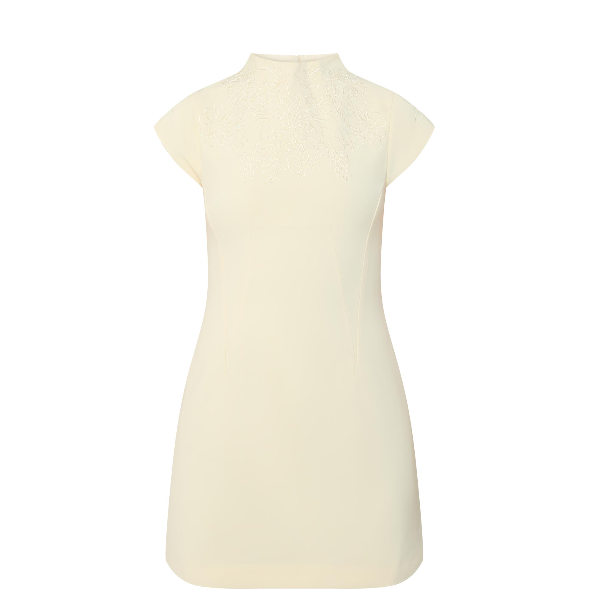 Bethany Embroidered Mini Dress