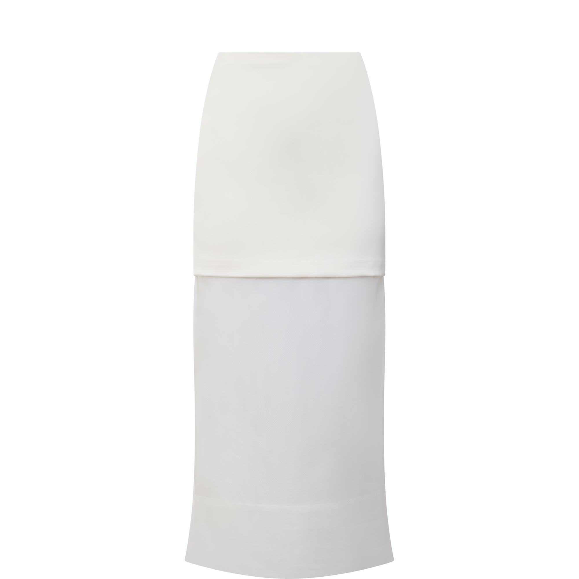 Lucine Sheer Layered Skirt