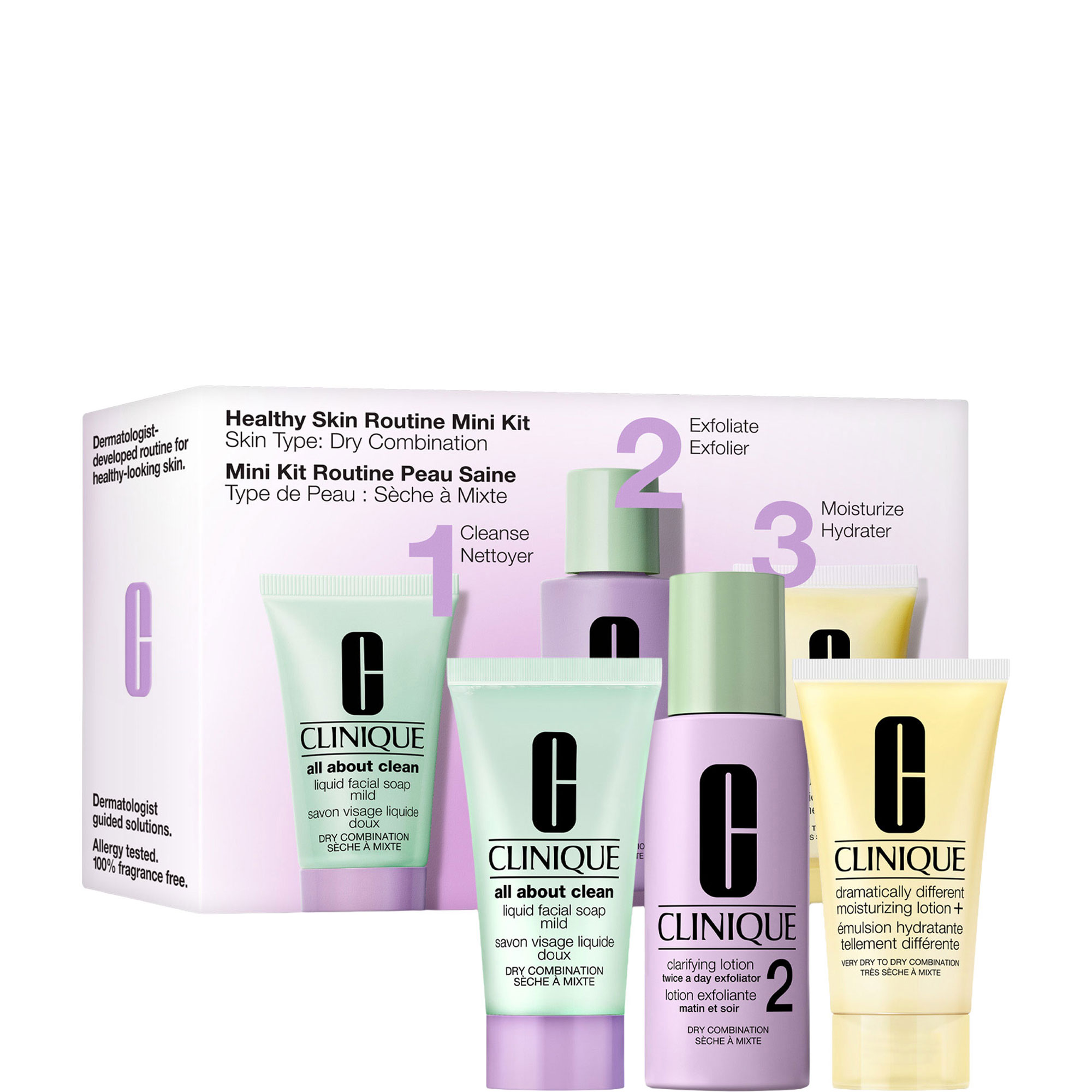 Healthy Skin Routine Mini Kit Dry Combination