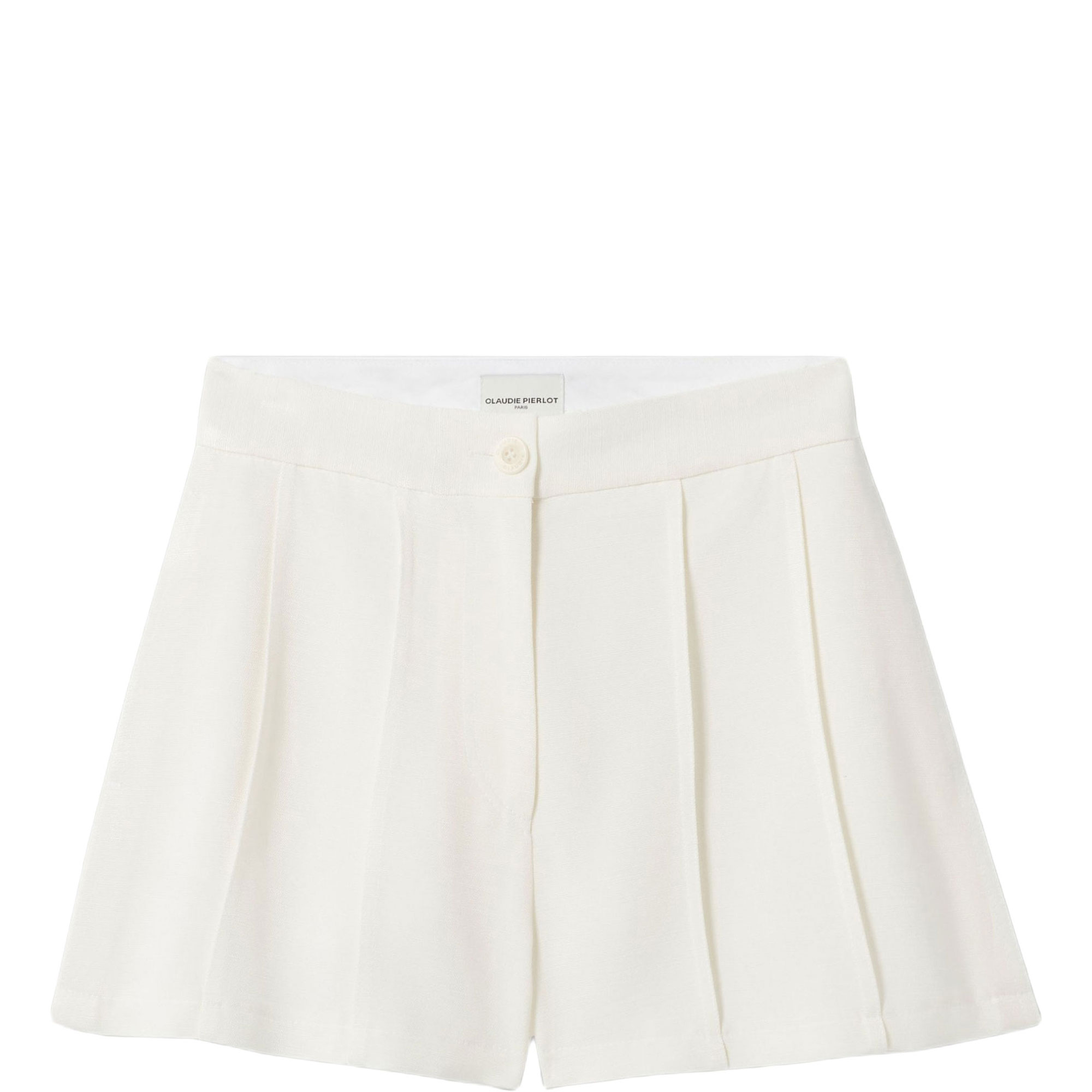 Topstitched Seam Shorts