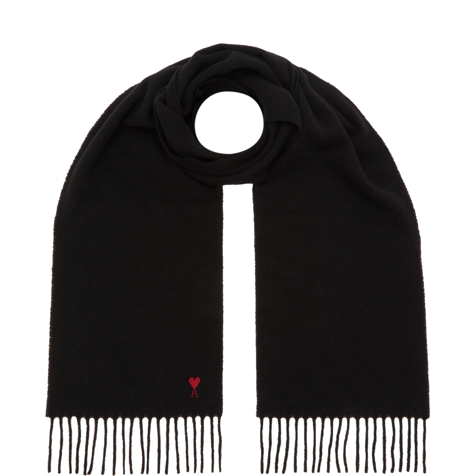 Ami de Coeur Fringed Scarf