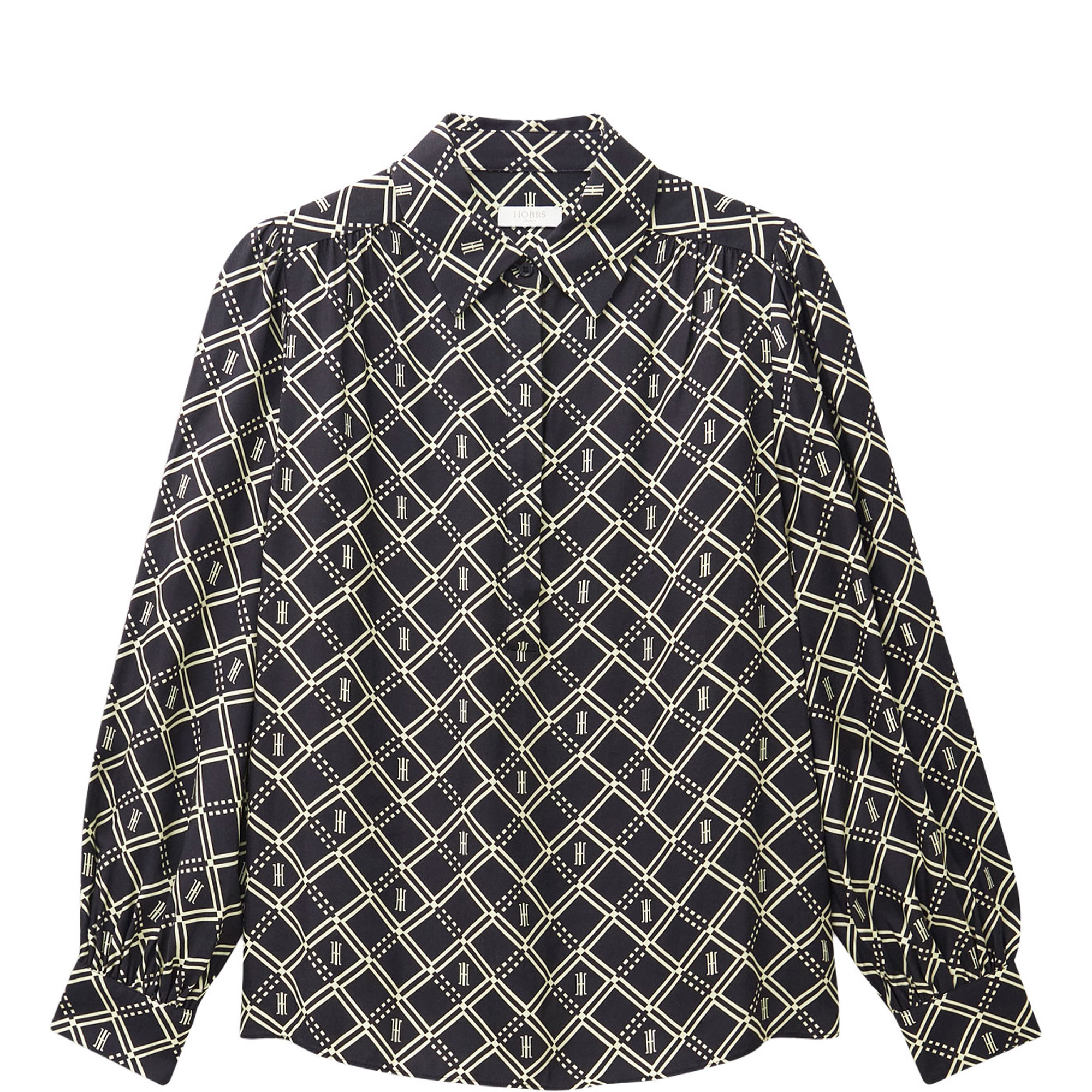 Paulina Monogram Blouse