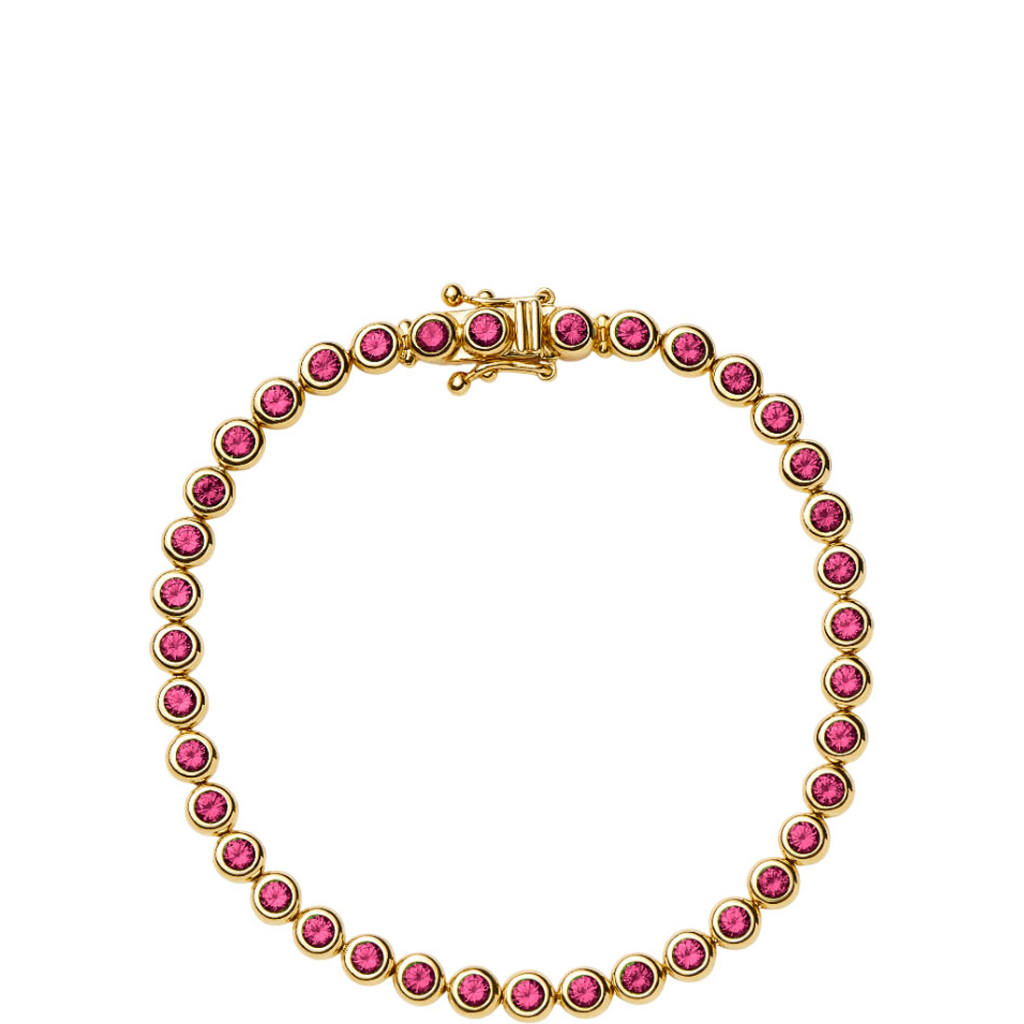 Tennis Round Beaded Bracelet