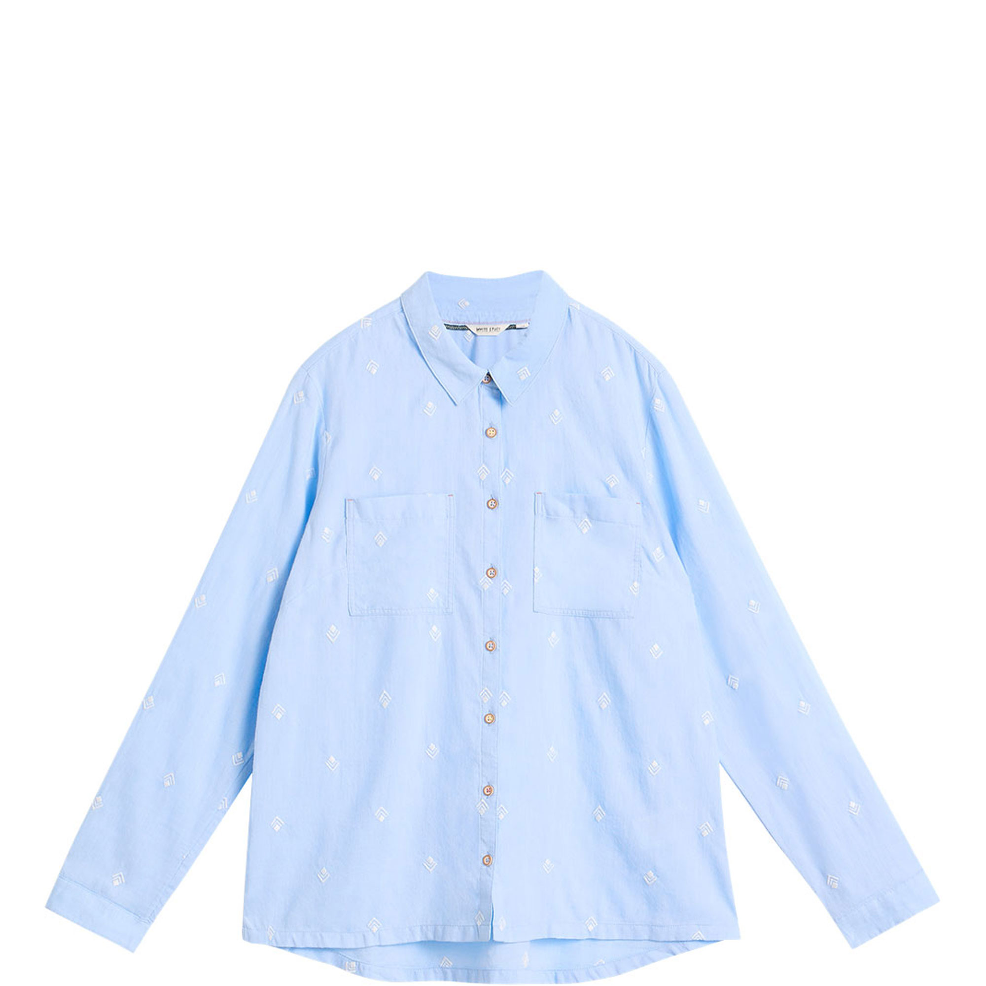 Sophie Printed Embroidered Shirt