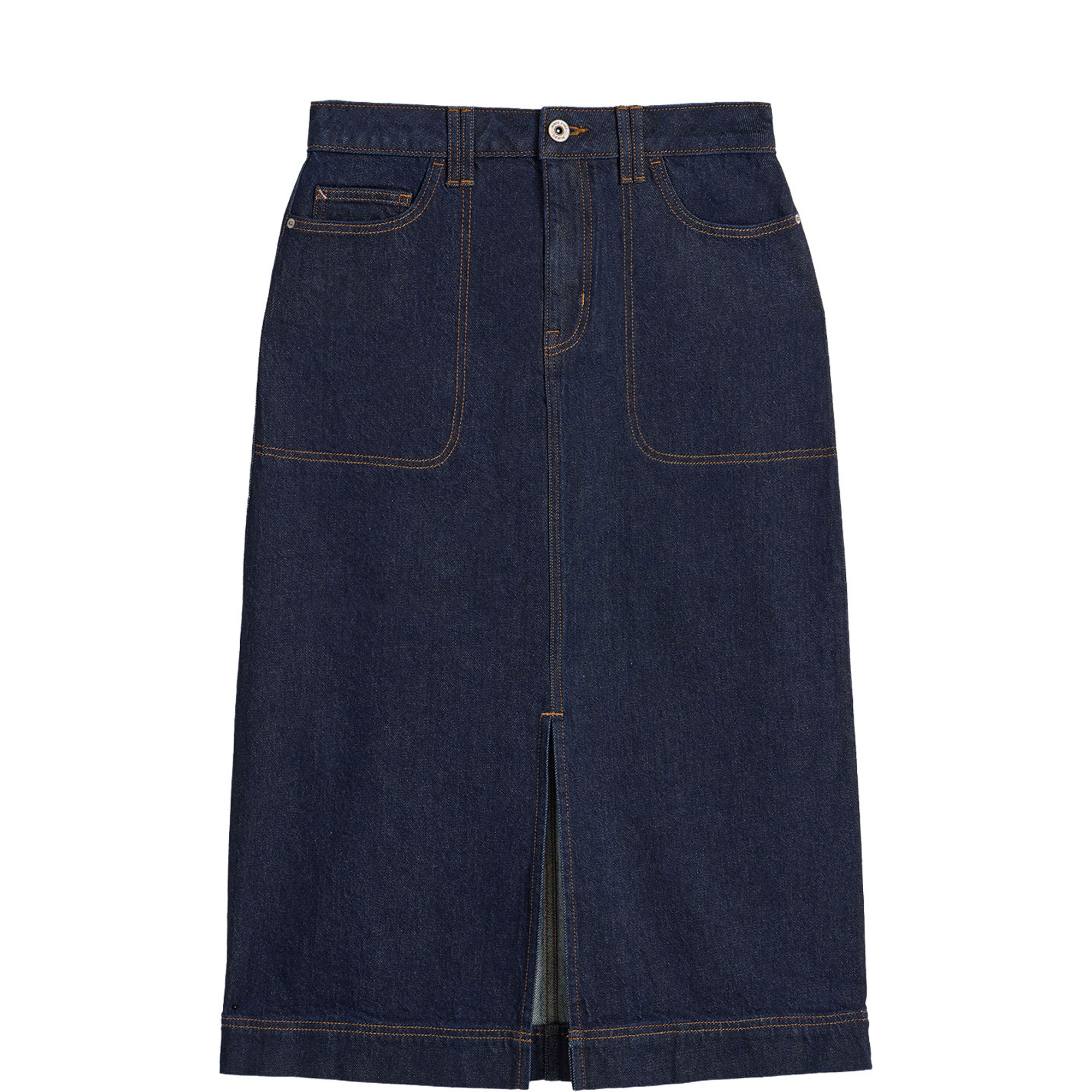 Tia Denim Pencil Skirt