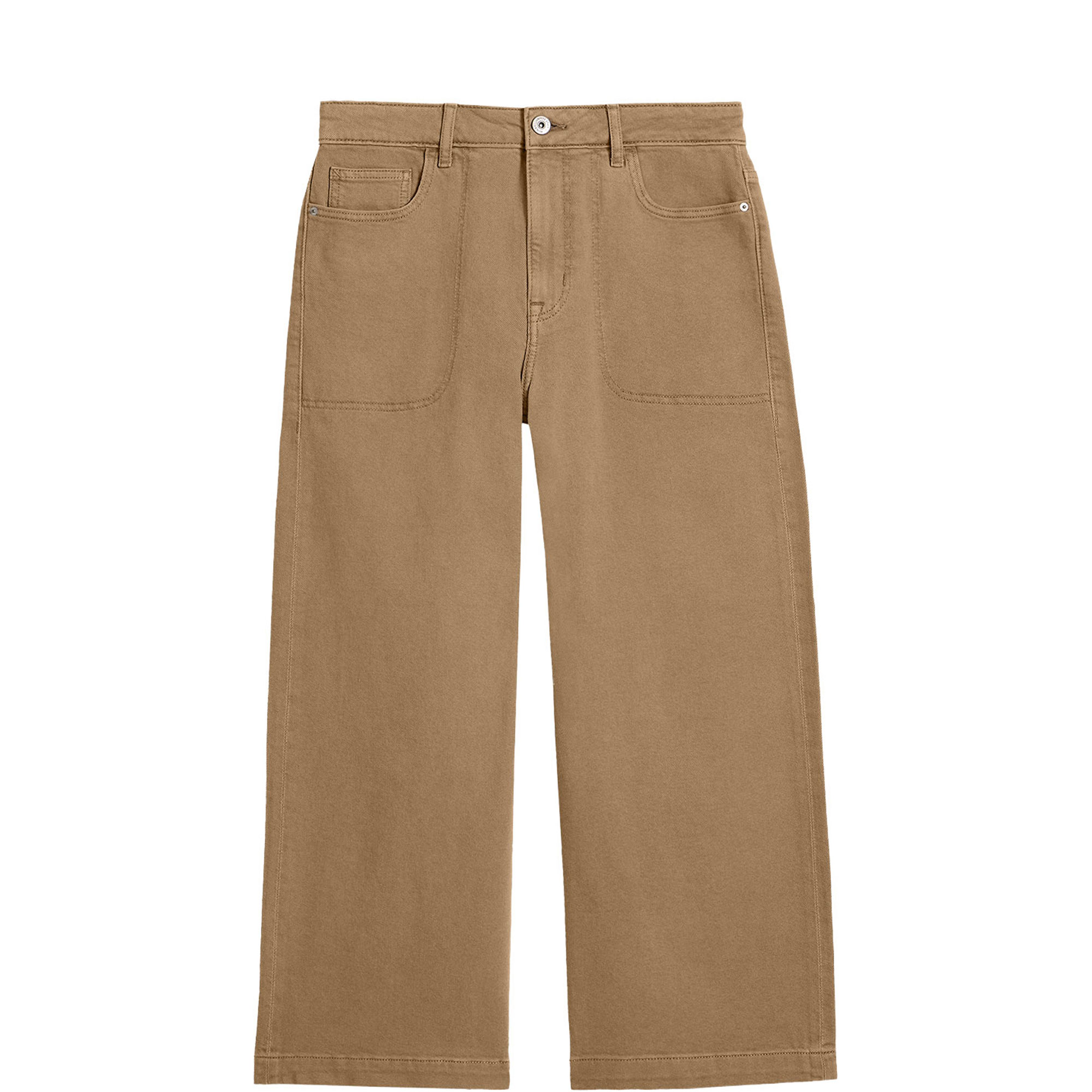 Tia Cropped Wide Leg Jeans