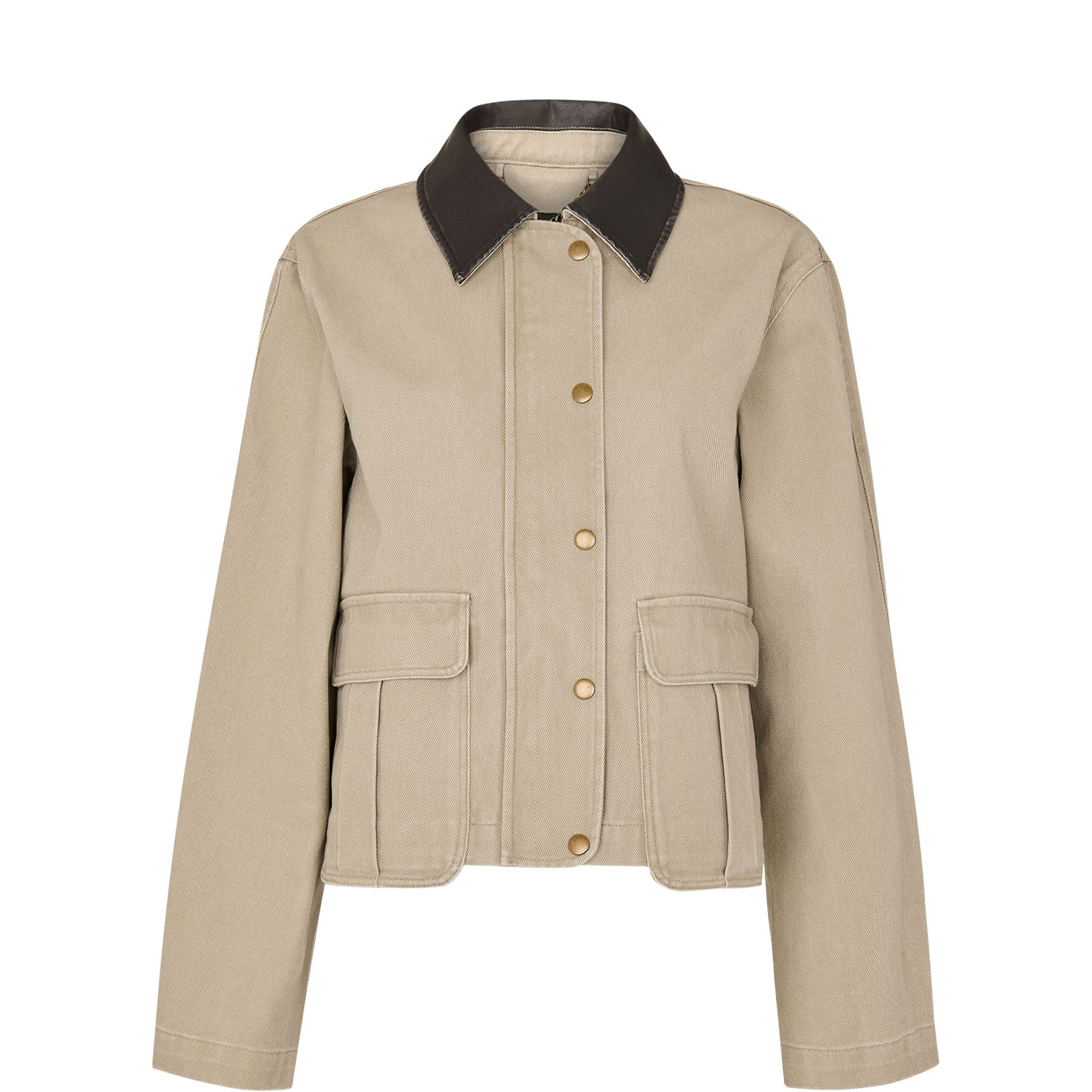 Corduroy Collar Jacket