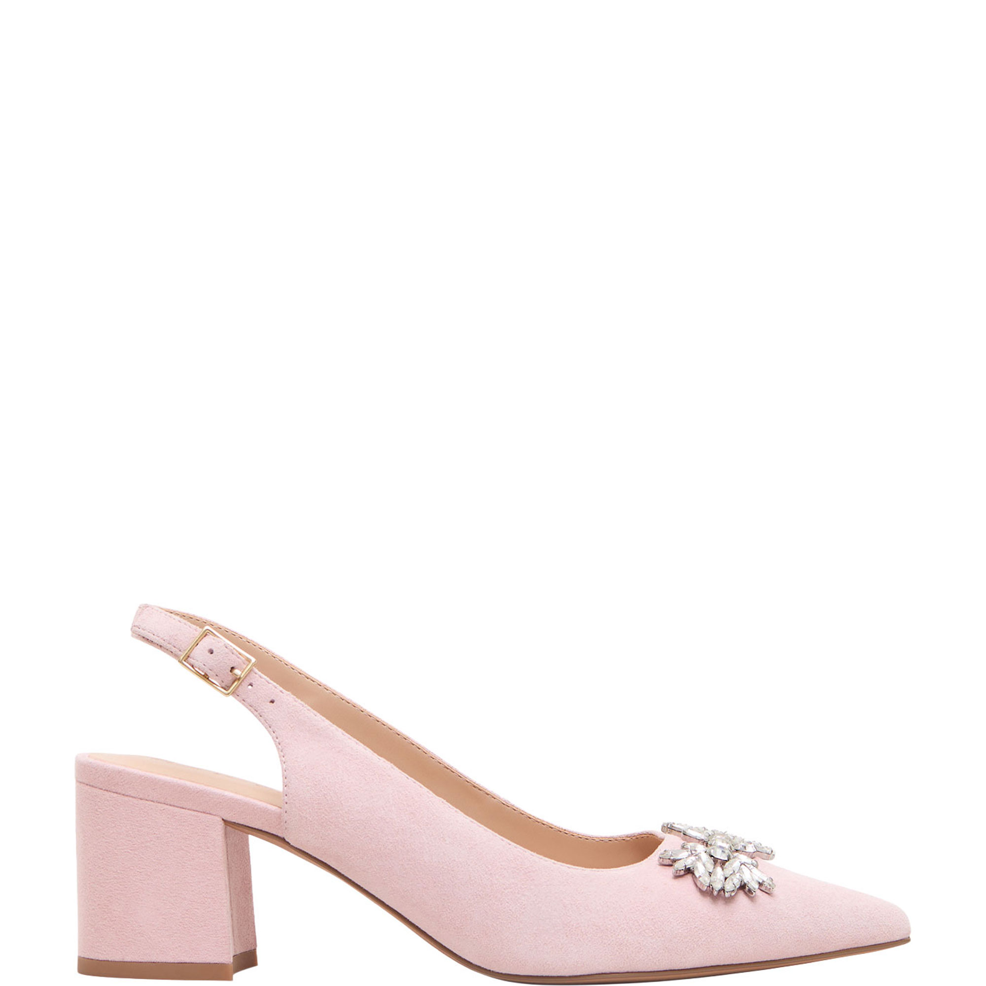 Sparkle Embellished Block Heels