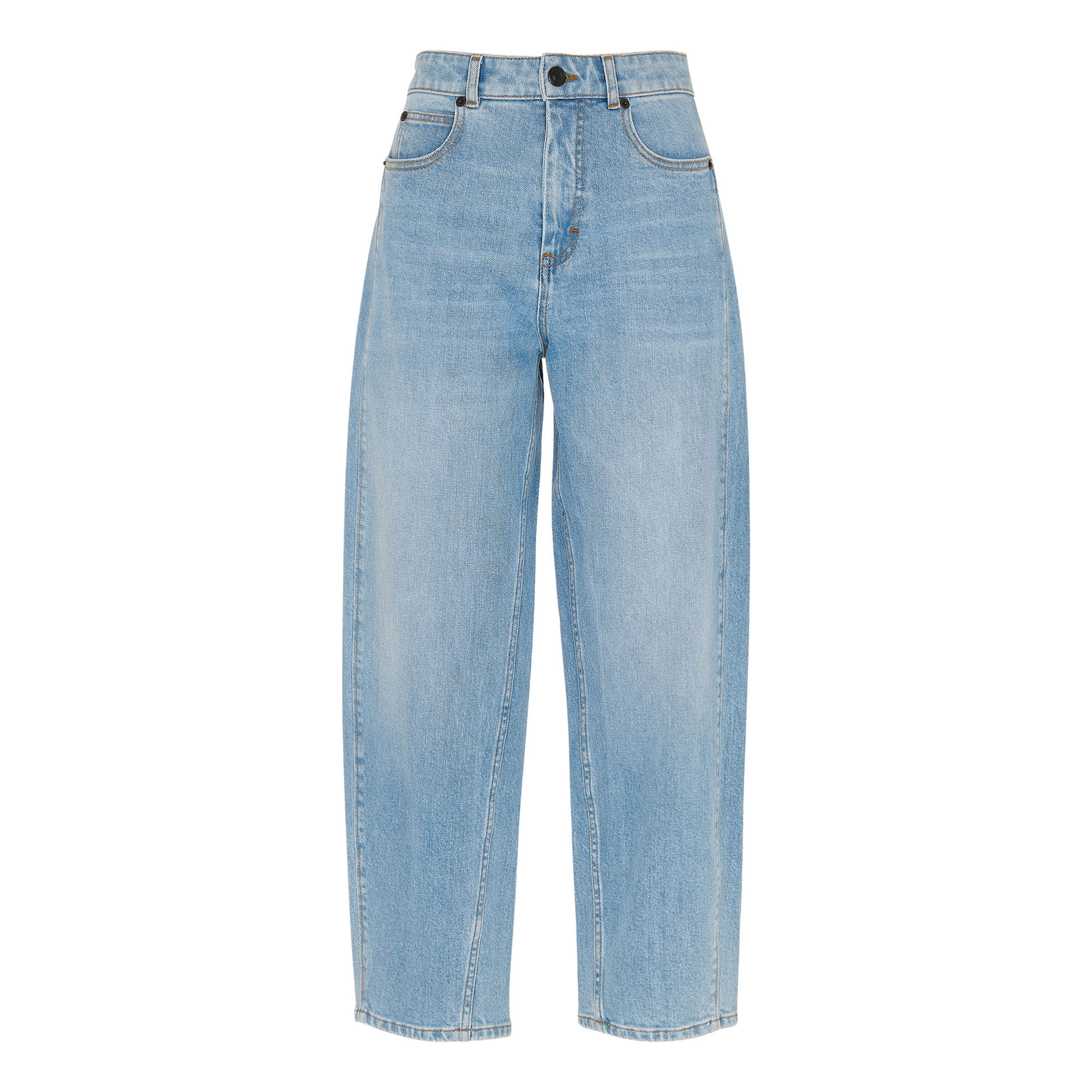 Whistles Barrel Leg Tapered Denim Jeans