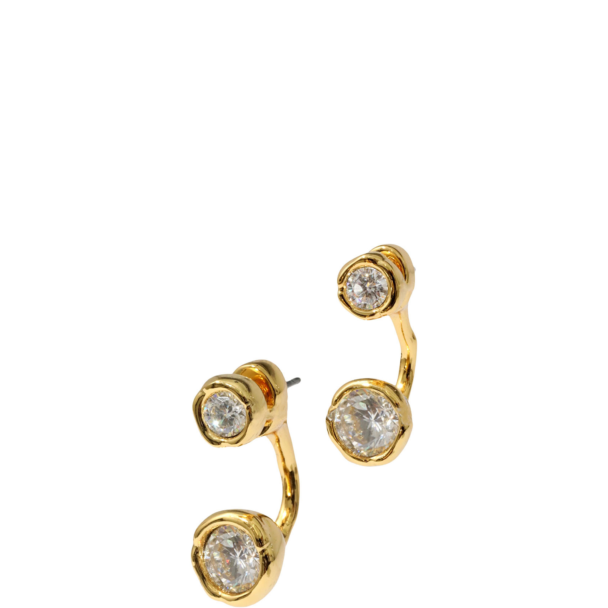 Asterales Molten Drop Stud Earrings