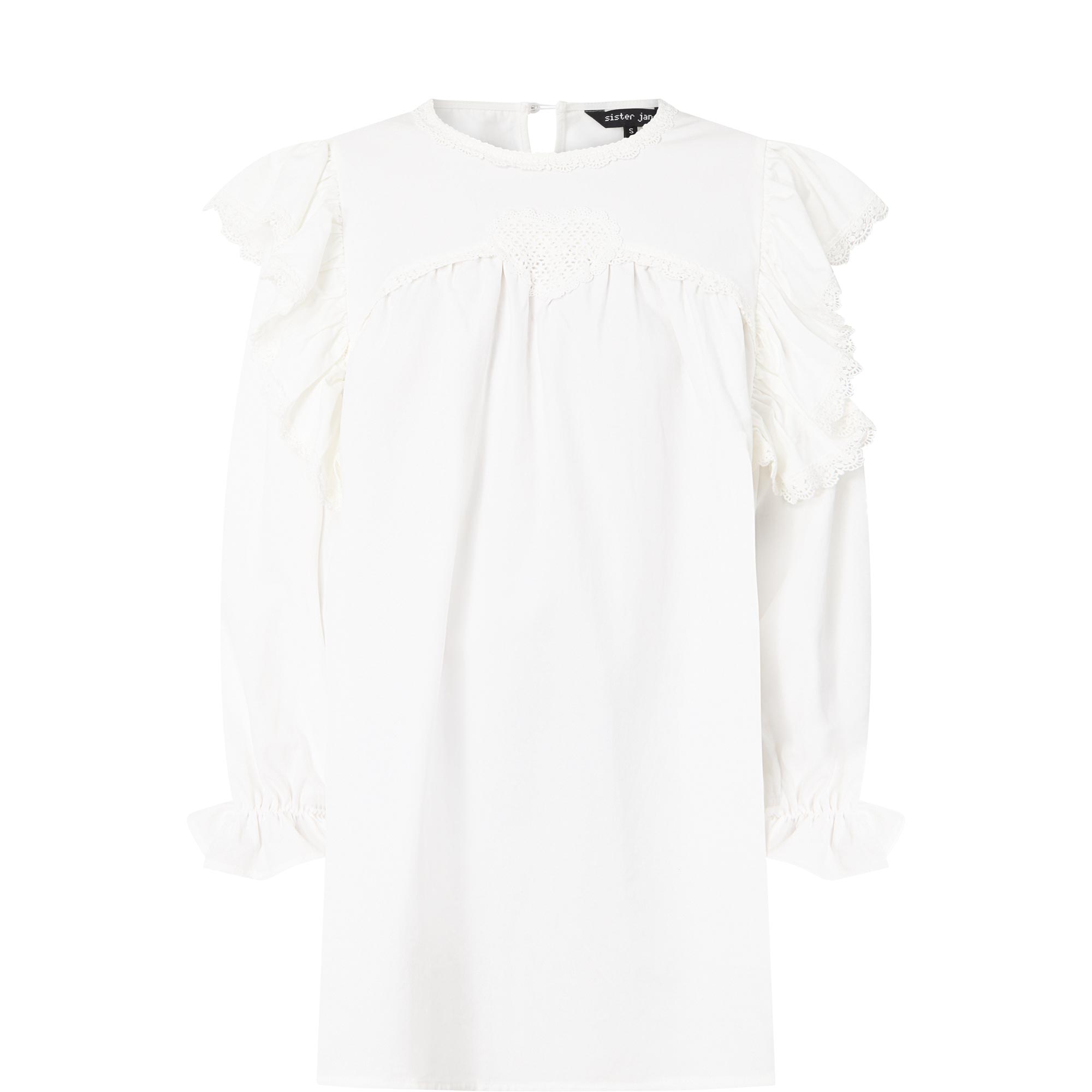 Sol Ruffle Mini Dress