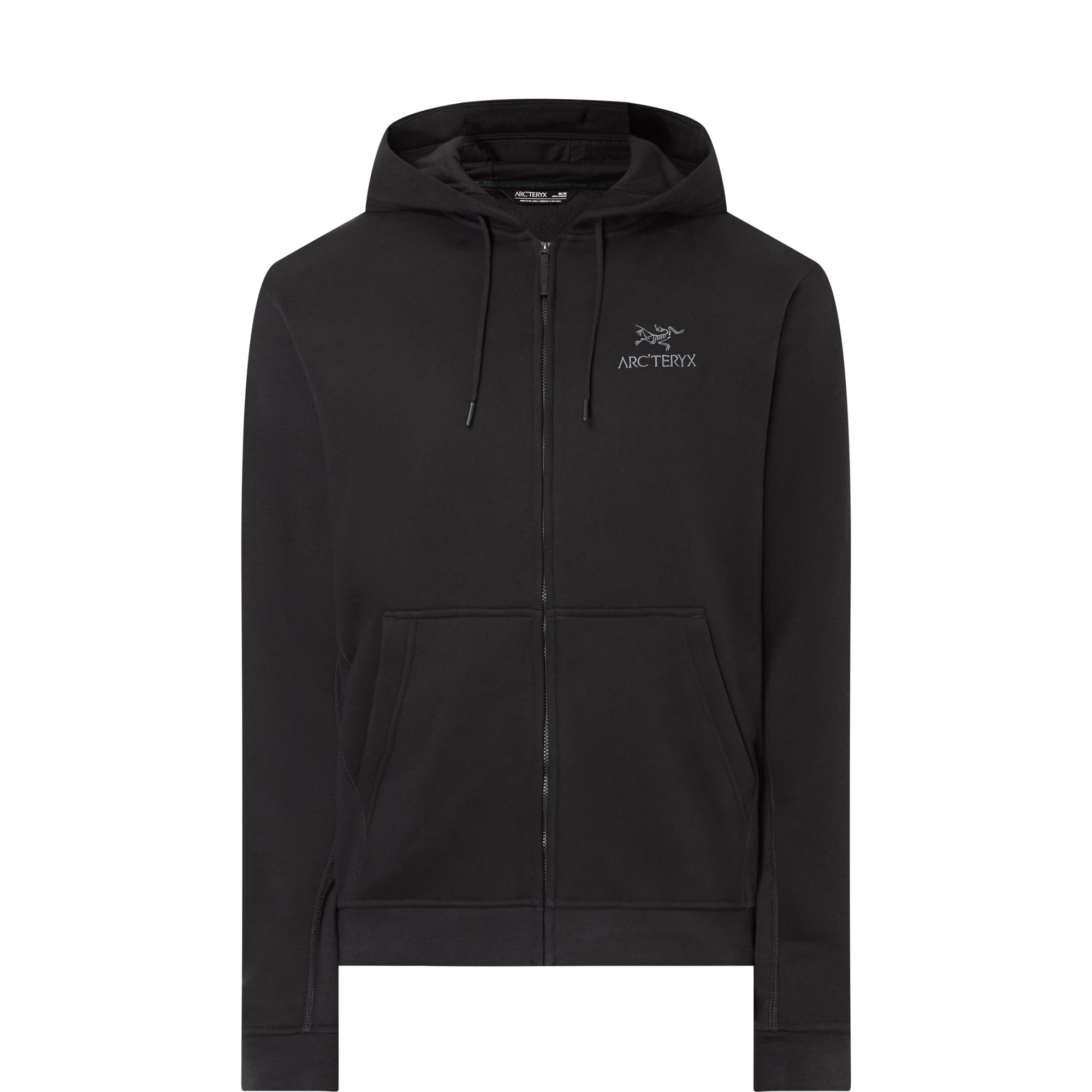Emblem Fleece Logo Zip Hoodie