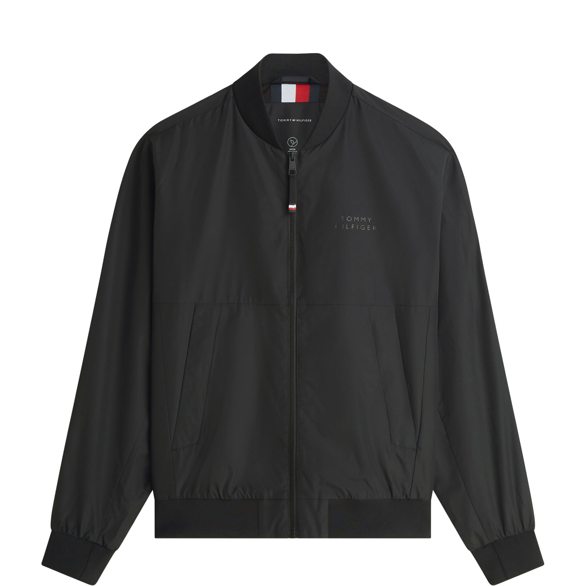 Tonal Logo Water-Resistant Bomber Jacket