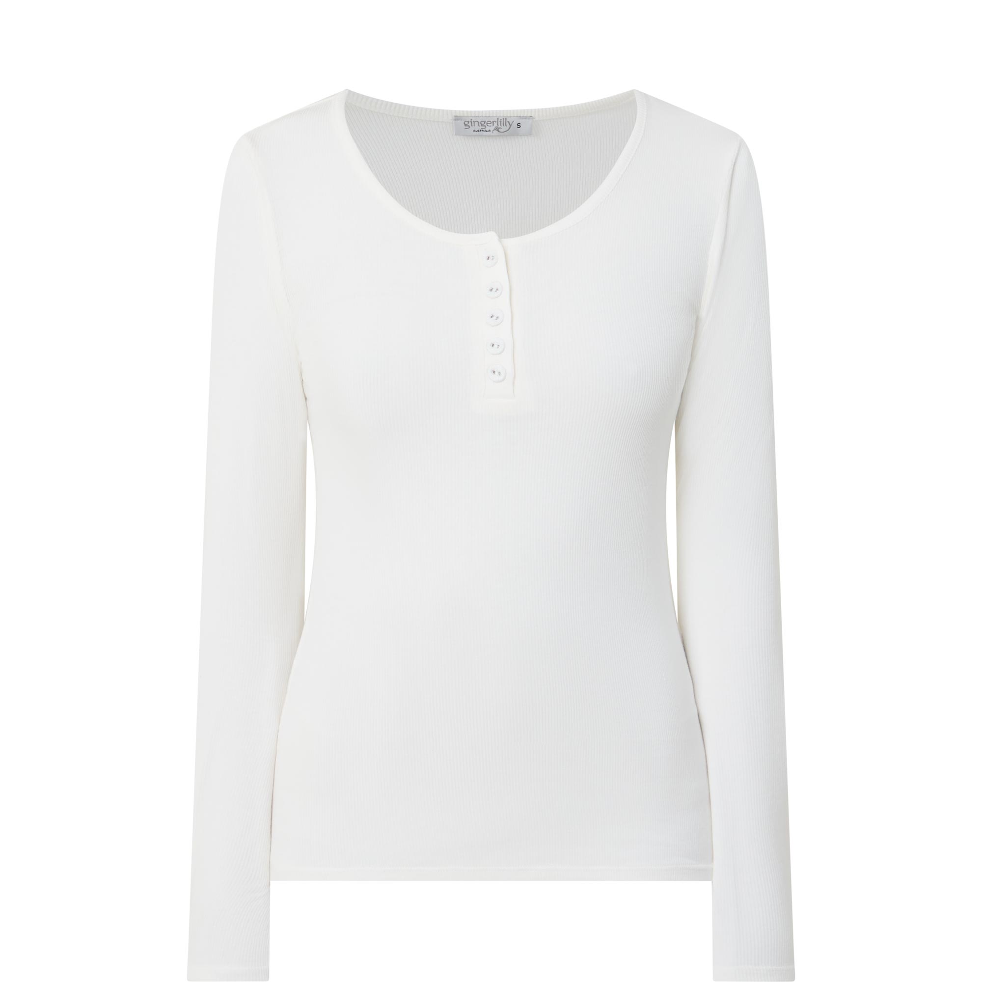 Lille Ribbed Pyjama Top