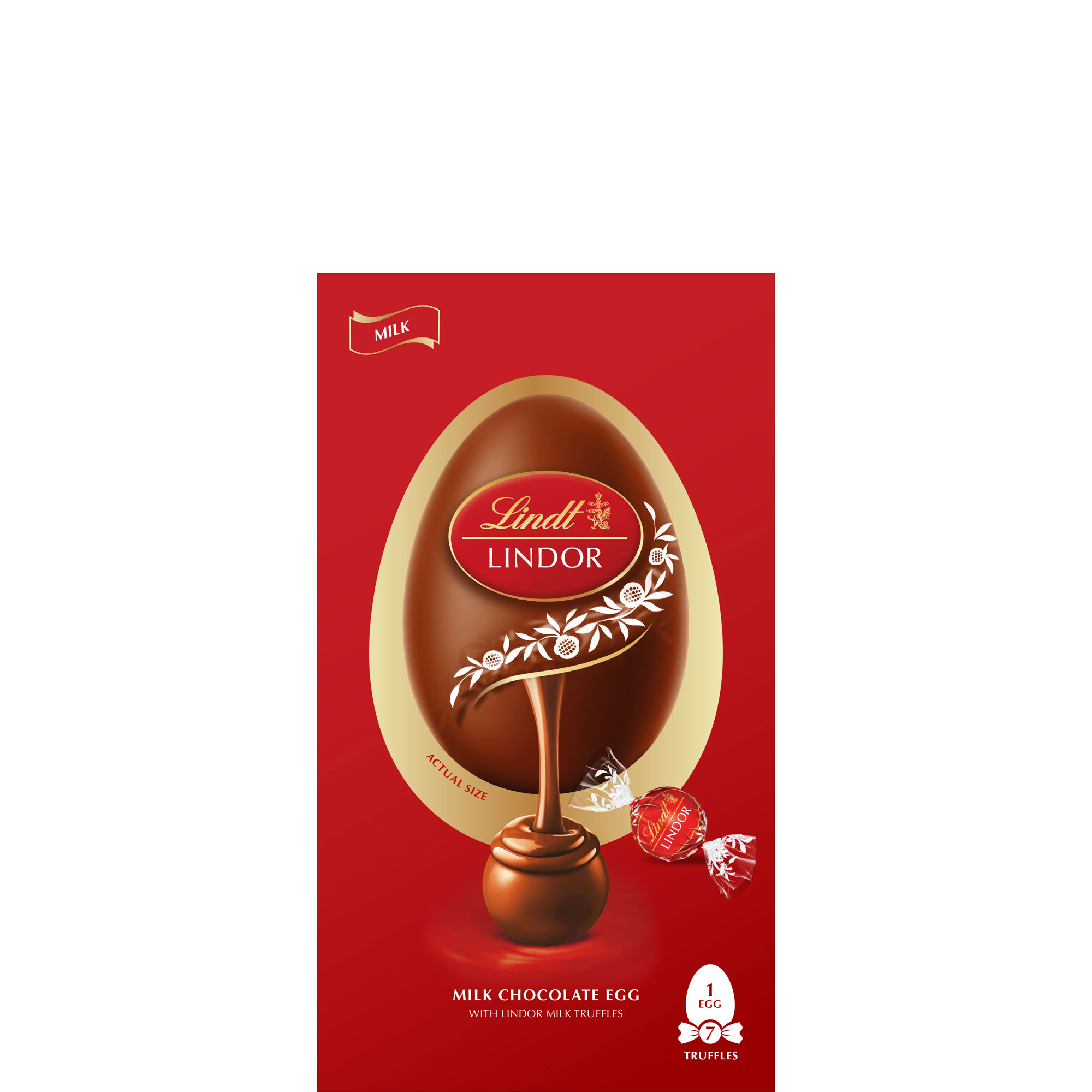 Milk Chocolate Egg with Milk Truffles 183g