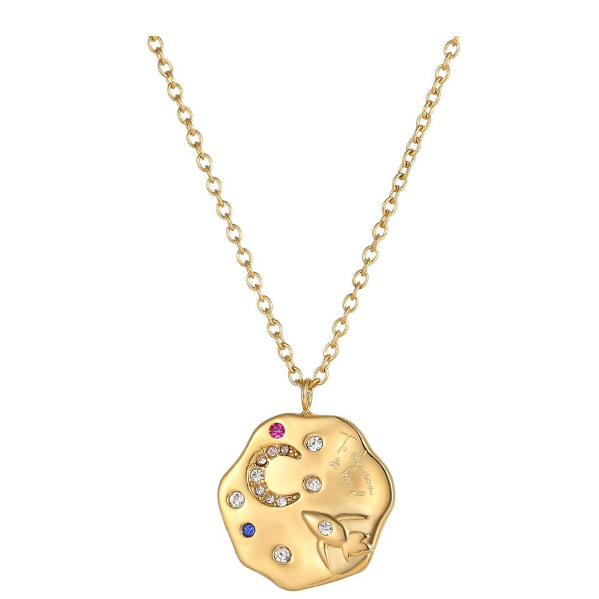 To The Moon & Back Pendant Necklace