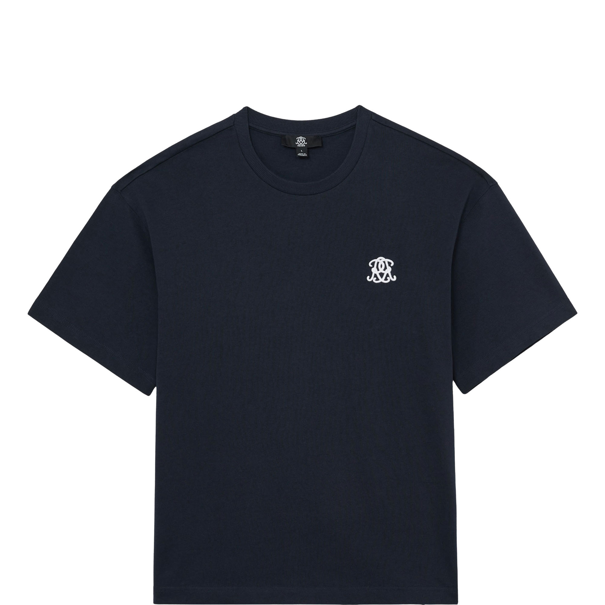 Rainer Monogram Embroidered T-Shirt