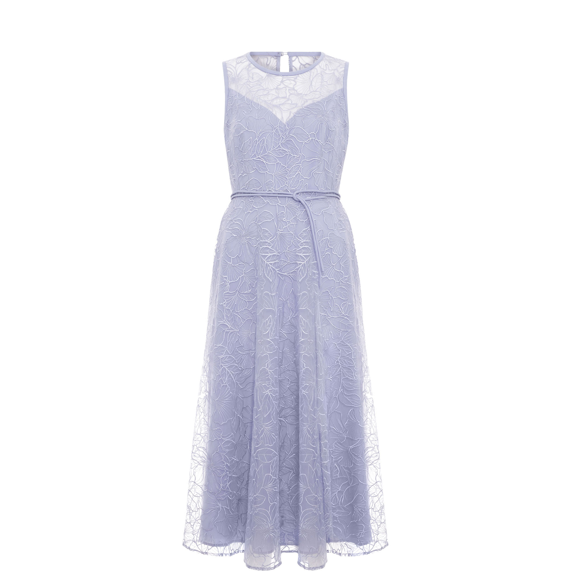 Sakura Floral Flared Dress