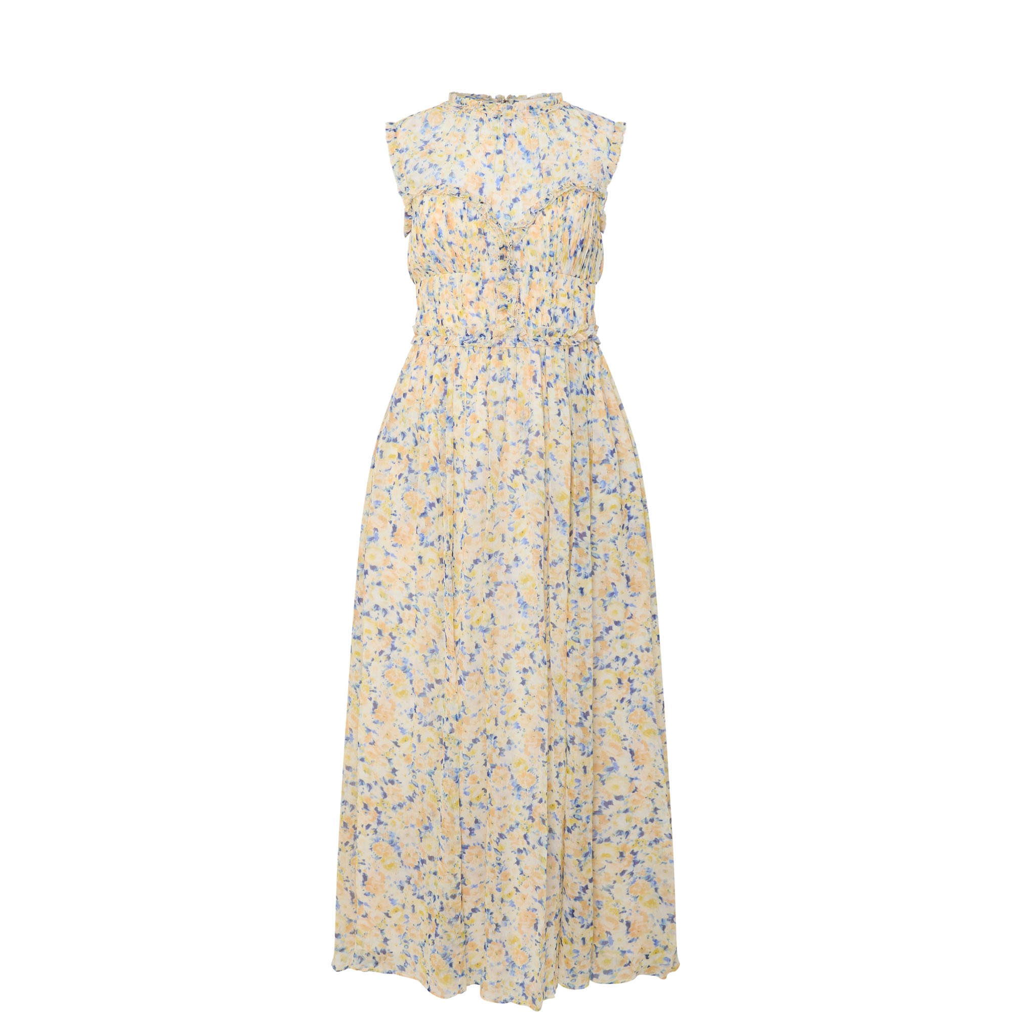 Kasia Floral Ruffle Dress